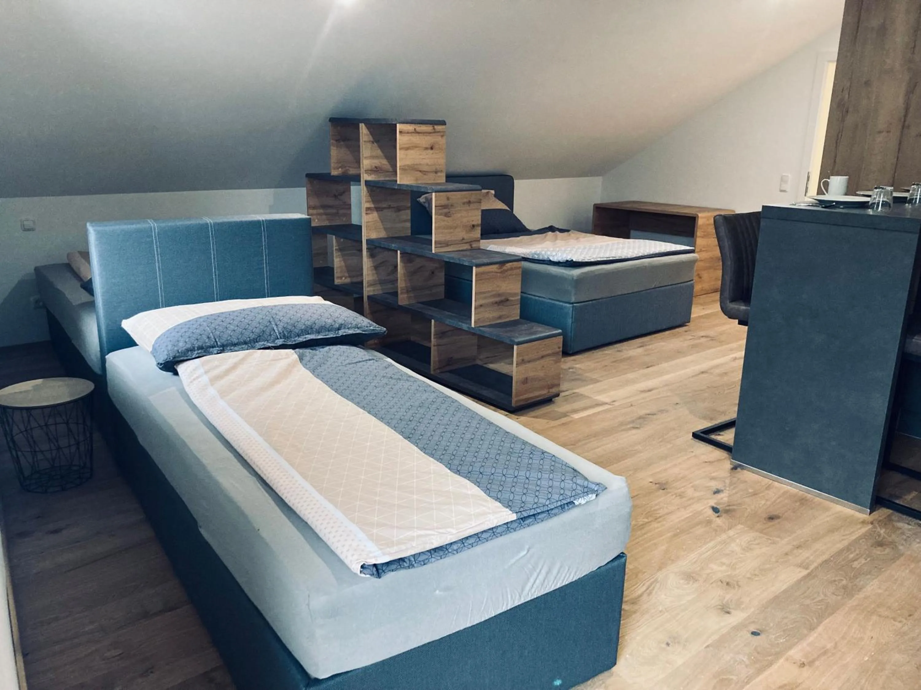 Photo of the whole room, Bed in Rittertal