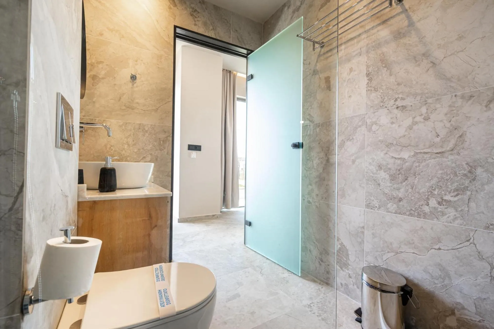 Bathroom in Pathos SeaSide Suites