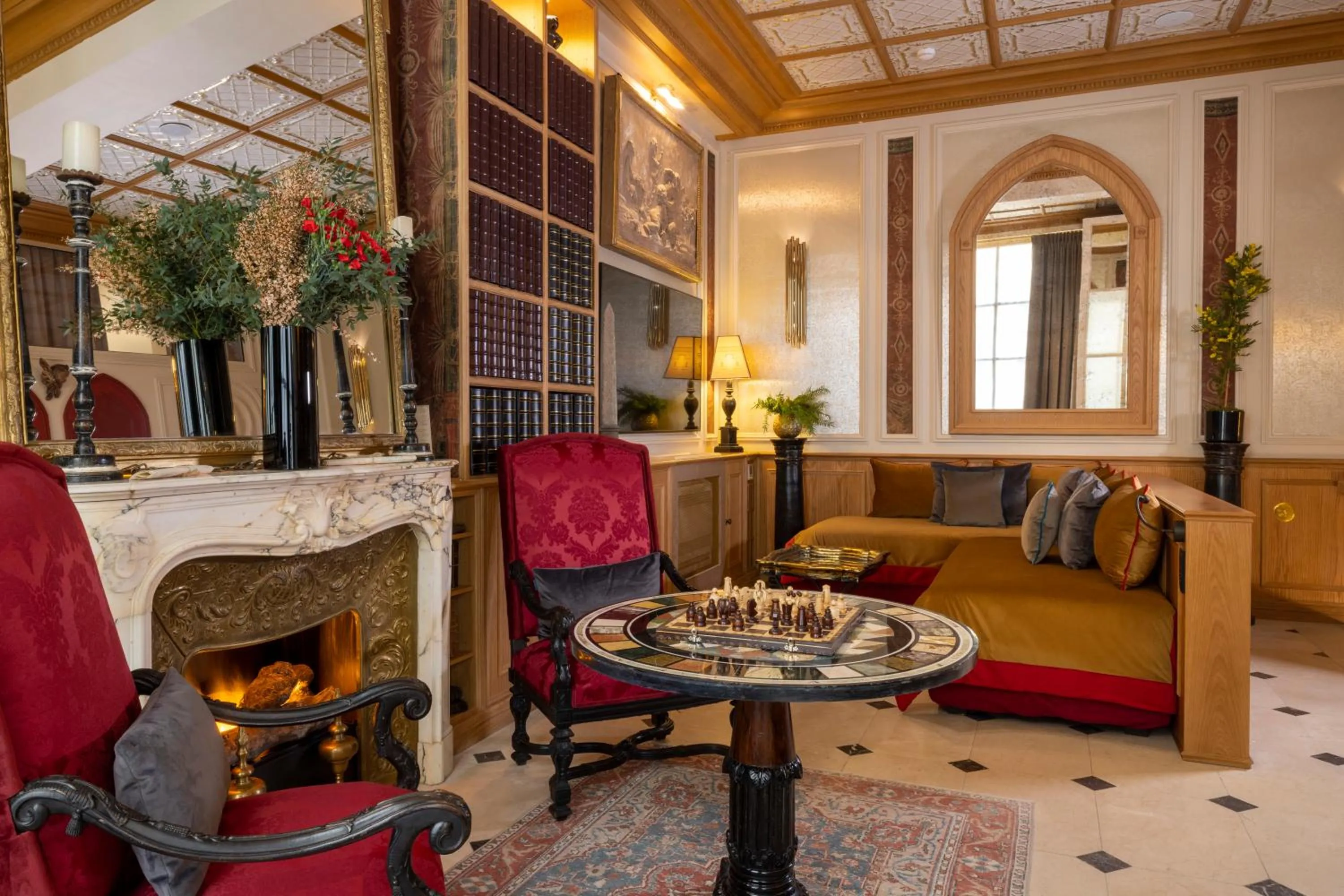 Living room in Maison Cardinal Furstemberg