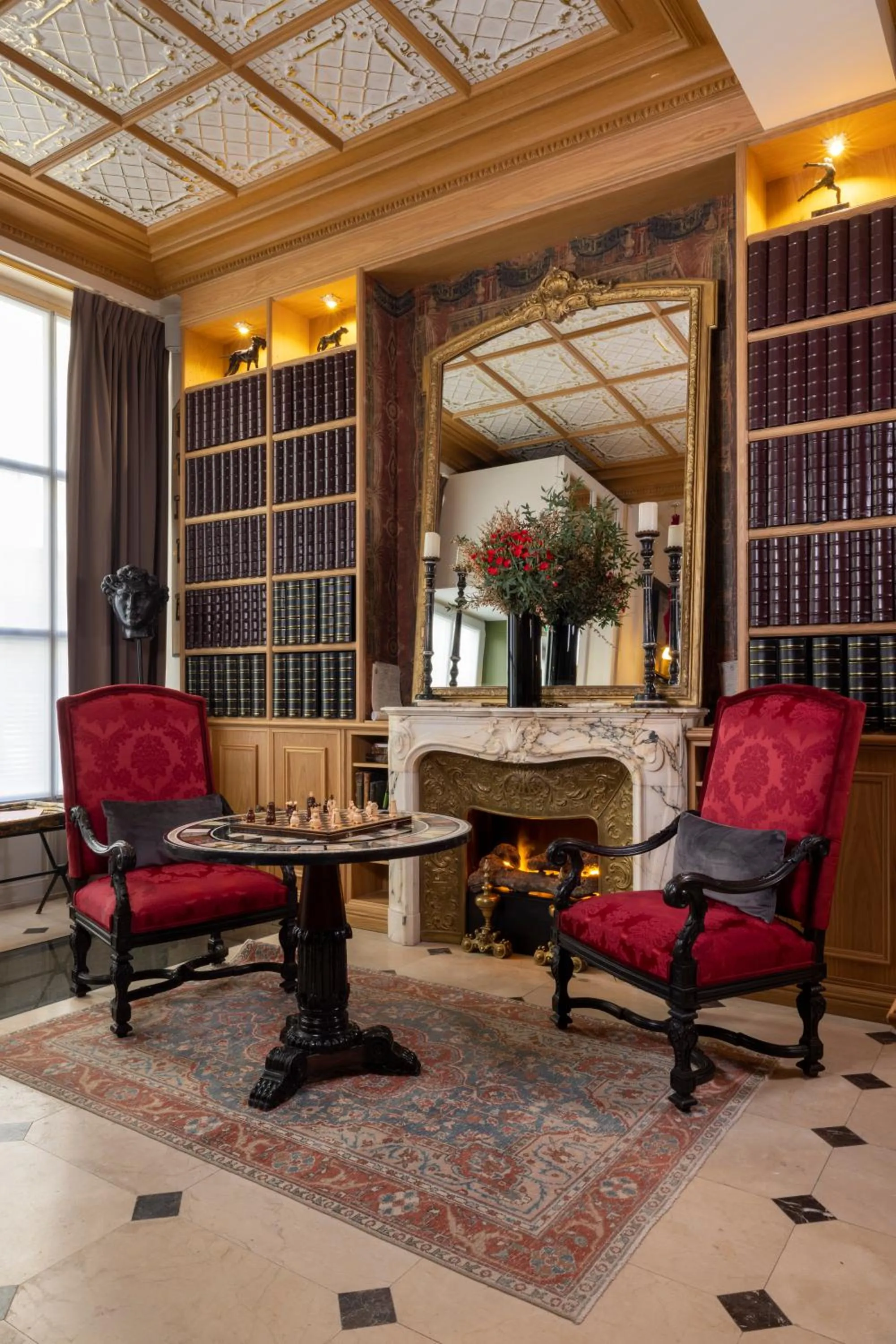 Seating area in Maison Cardinal Furstemberg