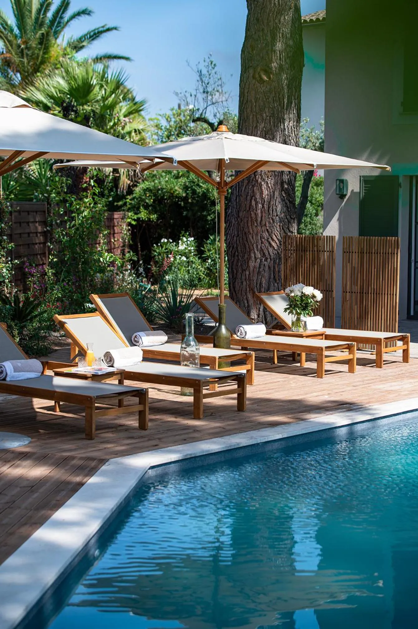 Patio in Lou Cagnard