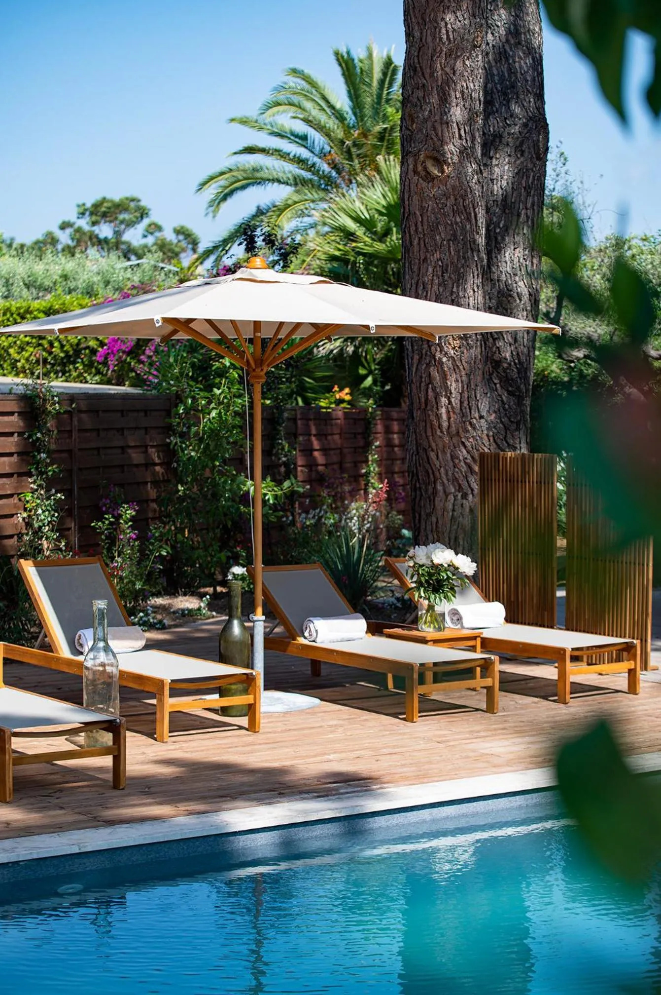 Patio in Lou Cagnard