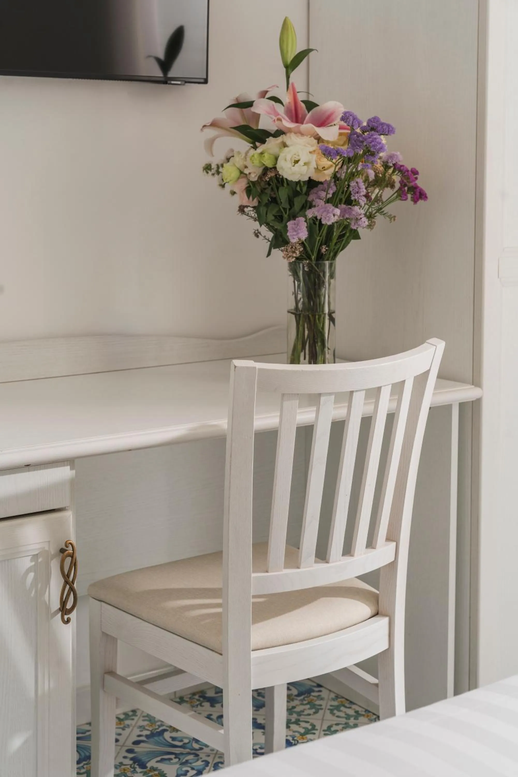 Decorative detail in Hotel Savoia