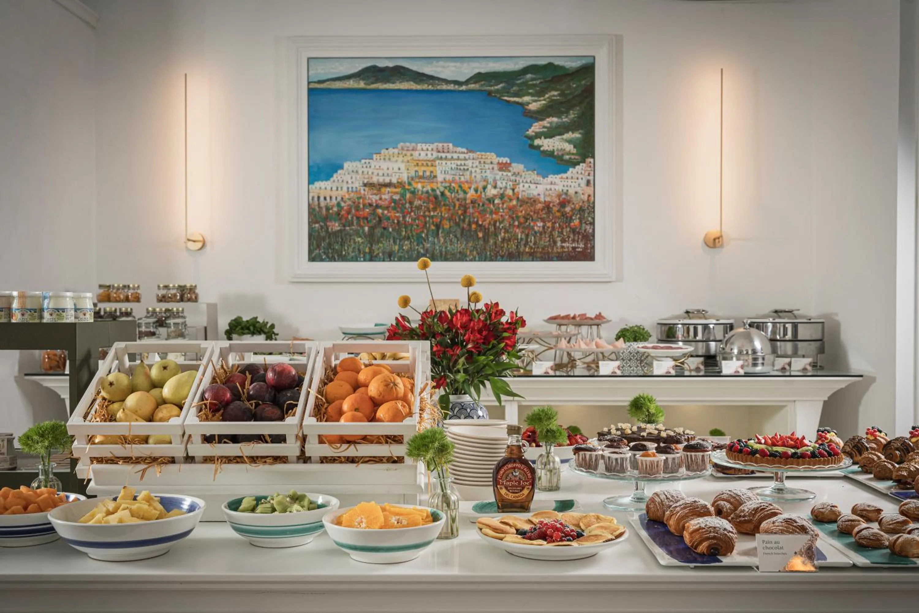 Breakfast in Hotel Savoia