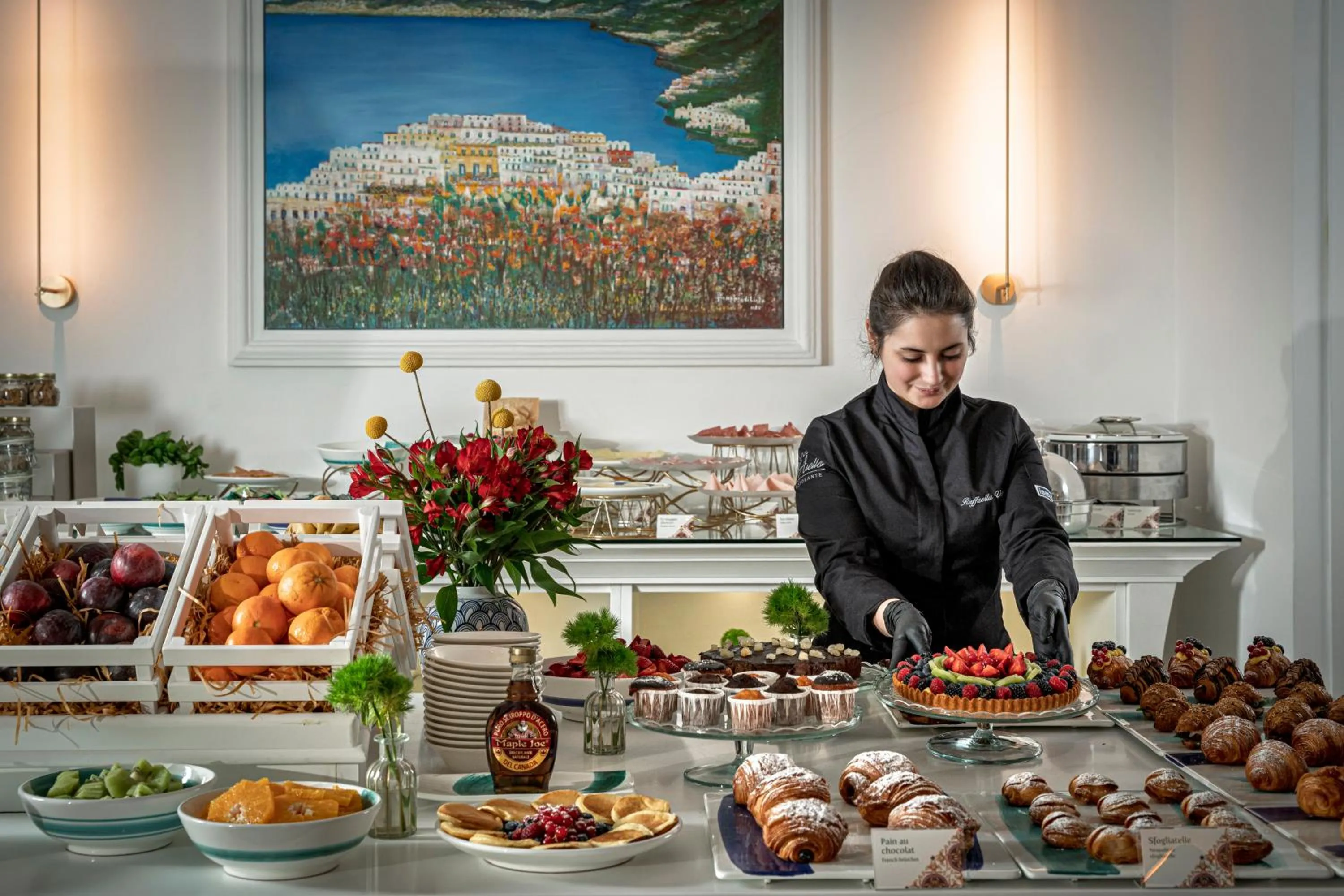 Breakfast in Hotel Savoia