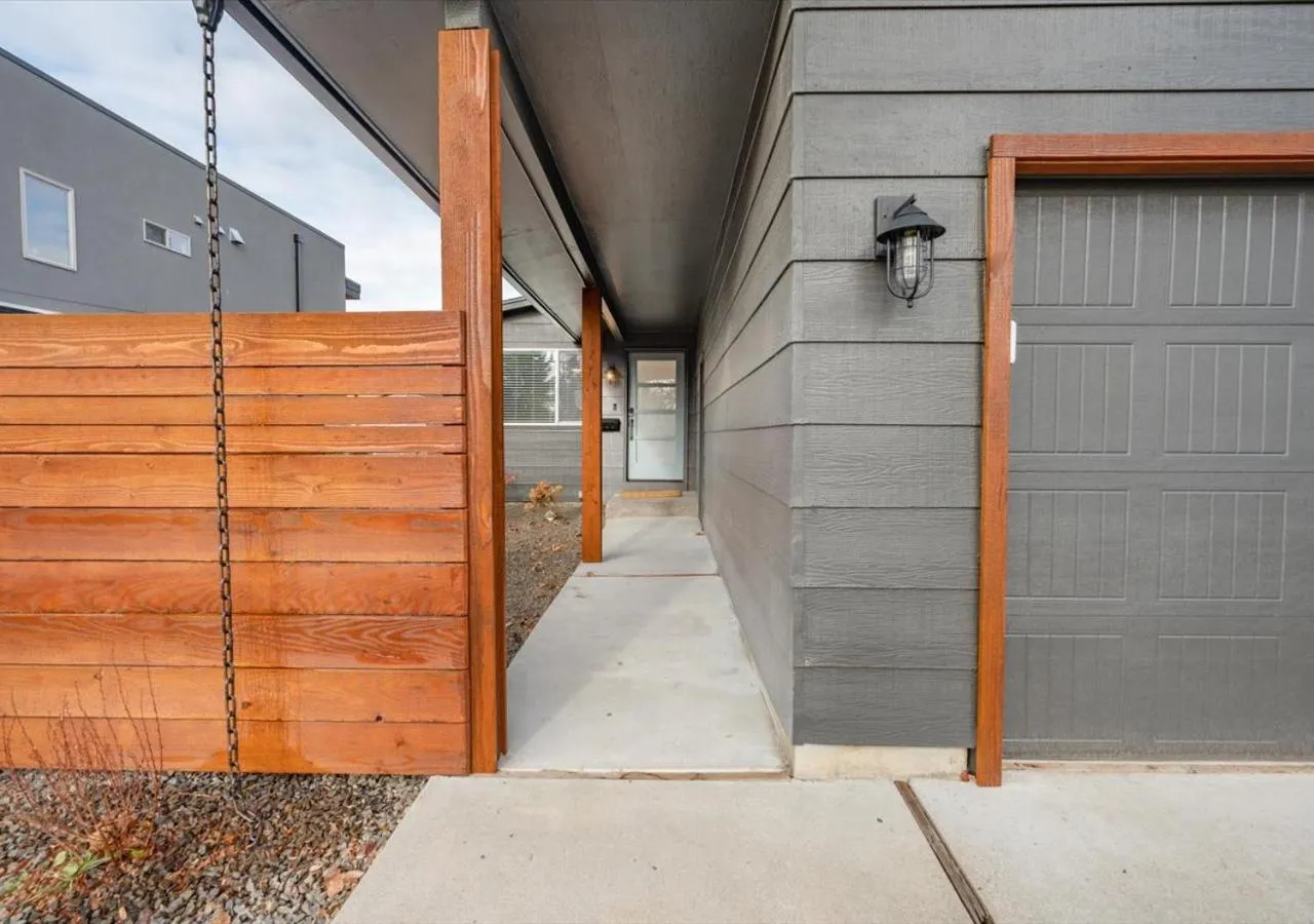 Patio in Mid Century Modern Boise-River Bungalow w/ Hot Tub