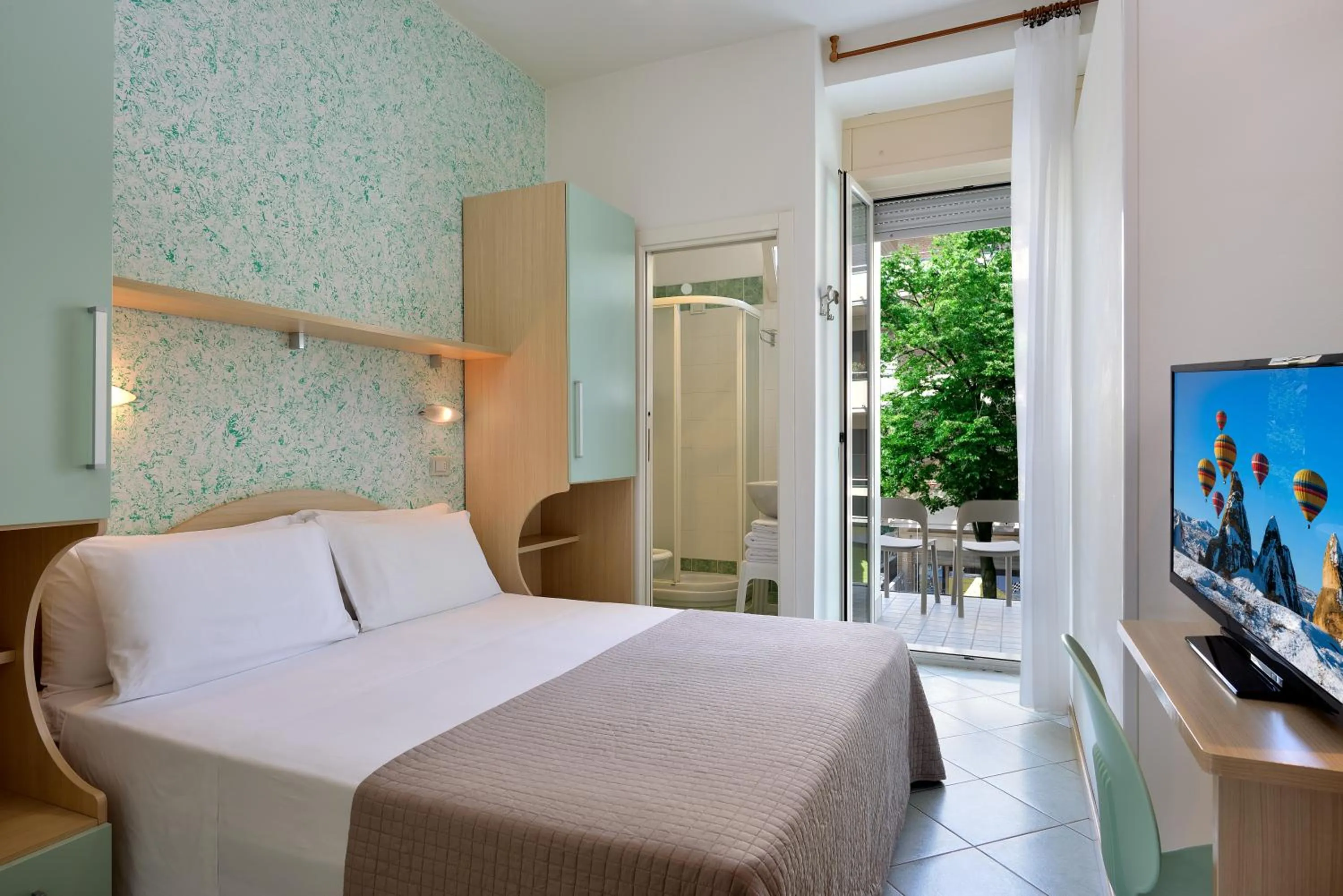 Bedroom, Bed in Hotel Romagna