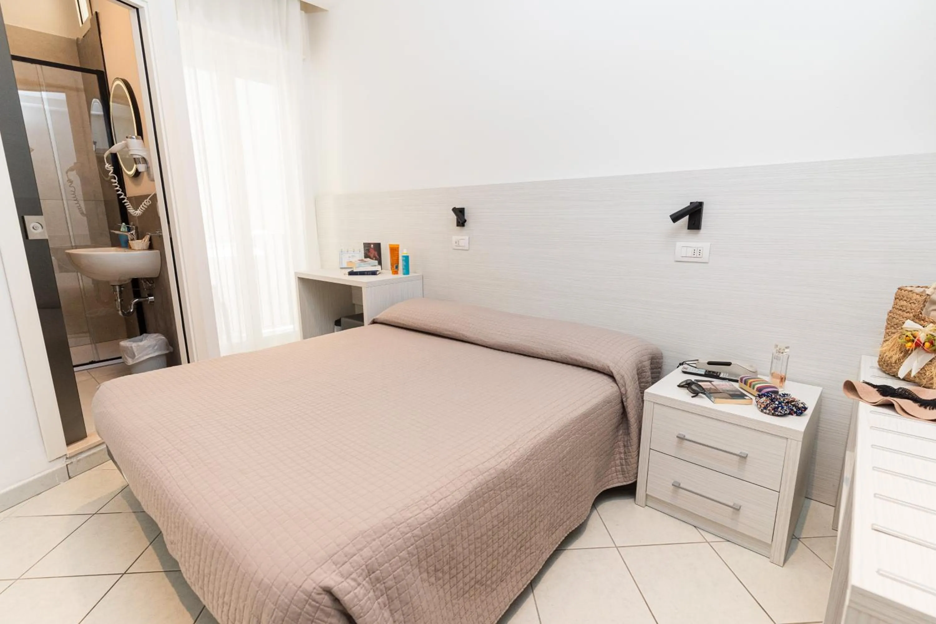 Bed in Hotel Romagna