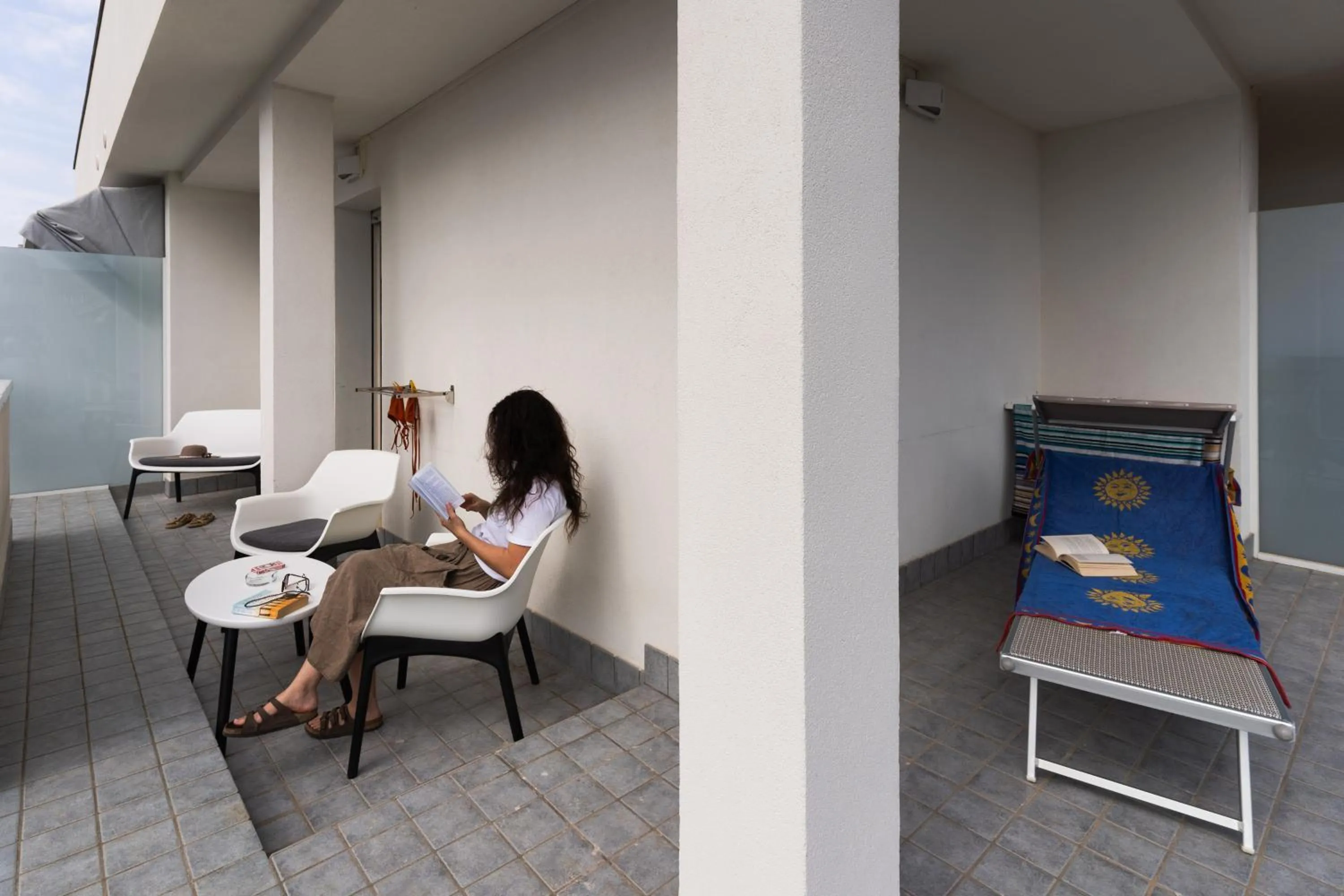 Balcony/Terrace in Hotel Romagna