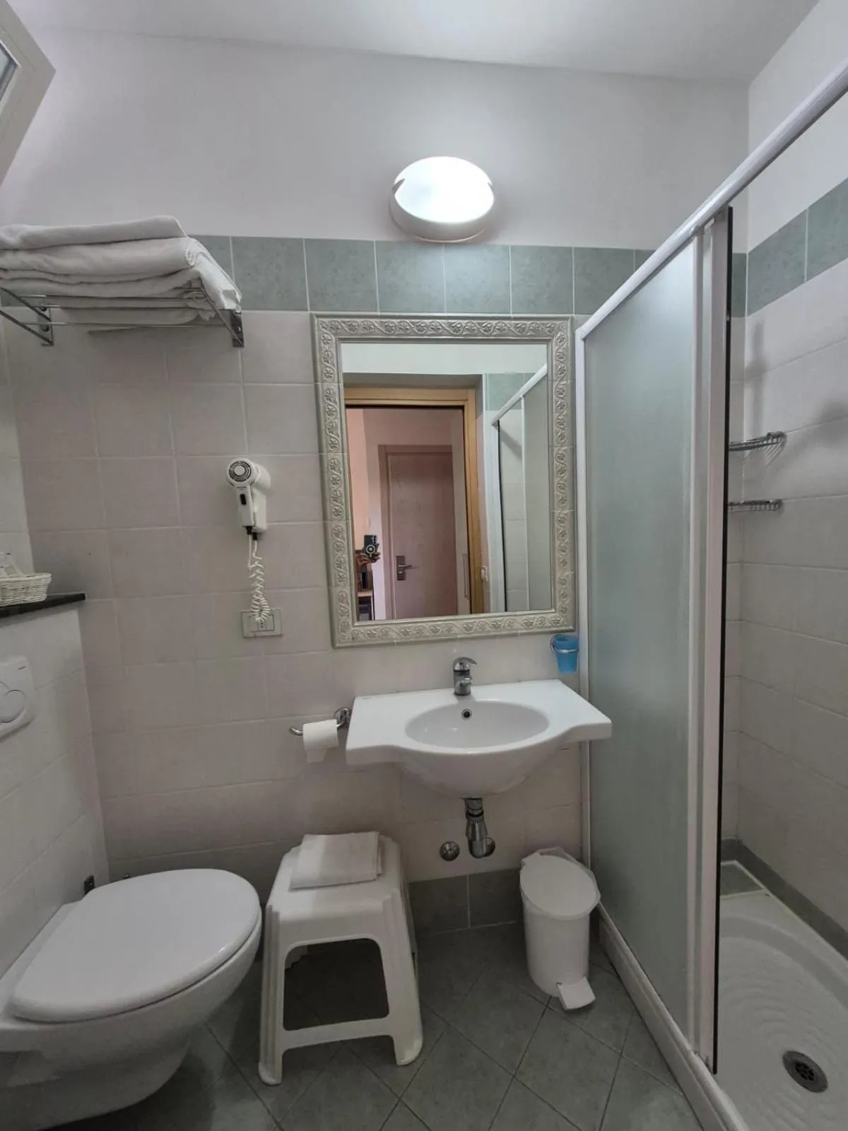 Bathroom in Hotel Romagna