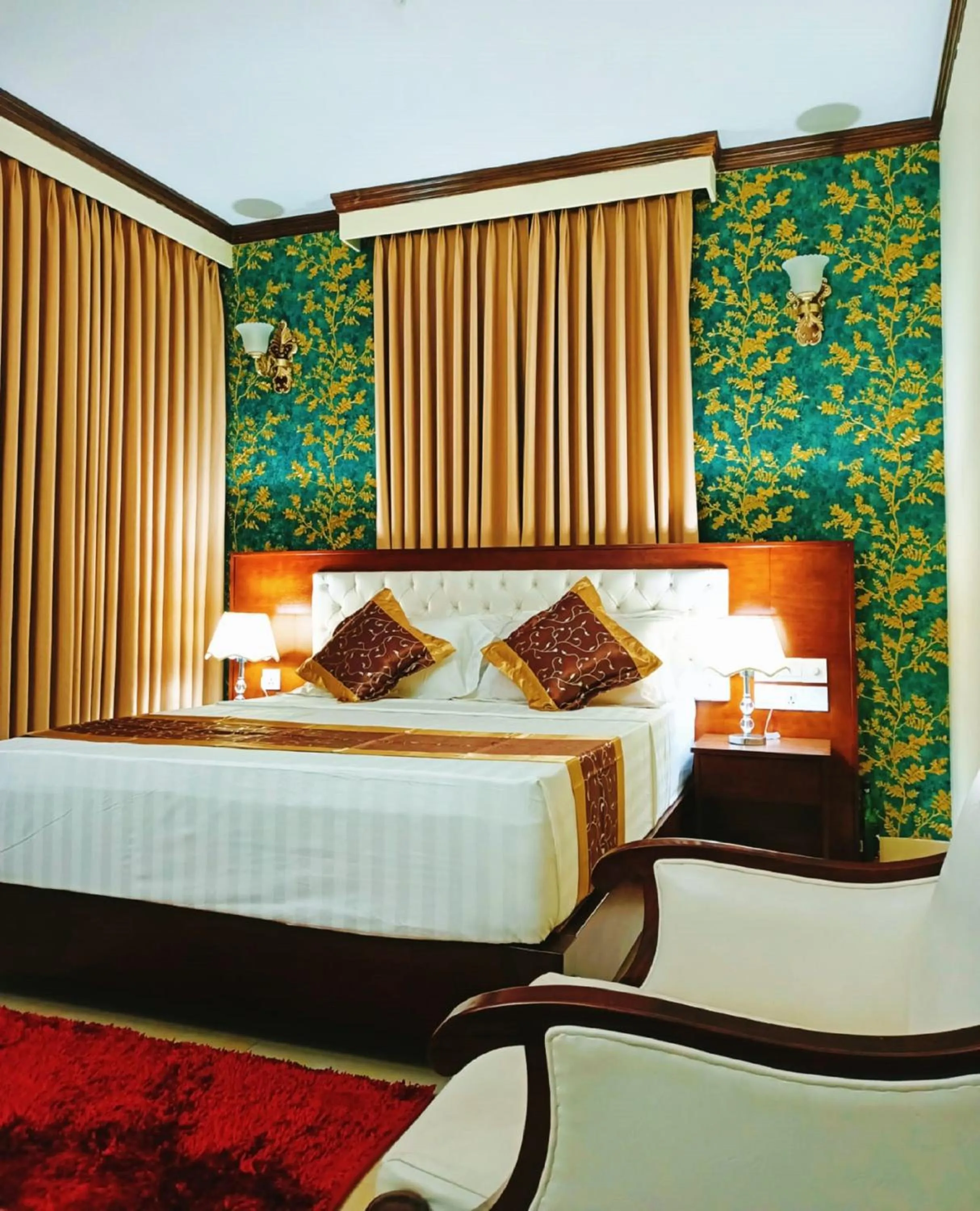 Bedroom, Bed in Hotel Crystal Rose - Sylhet