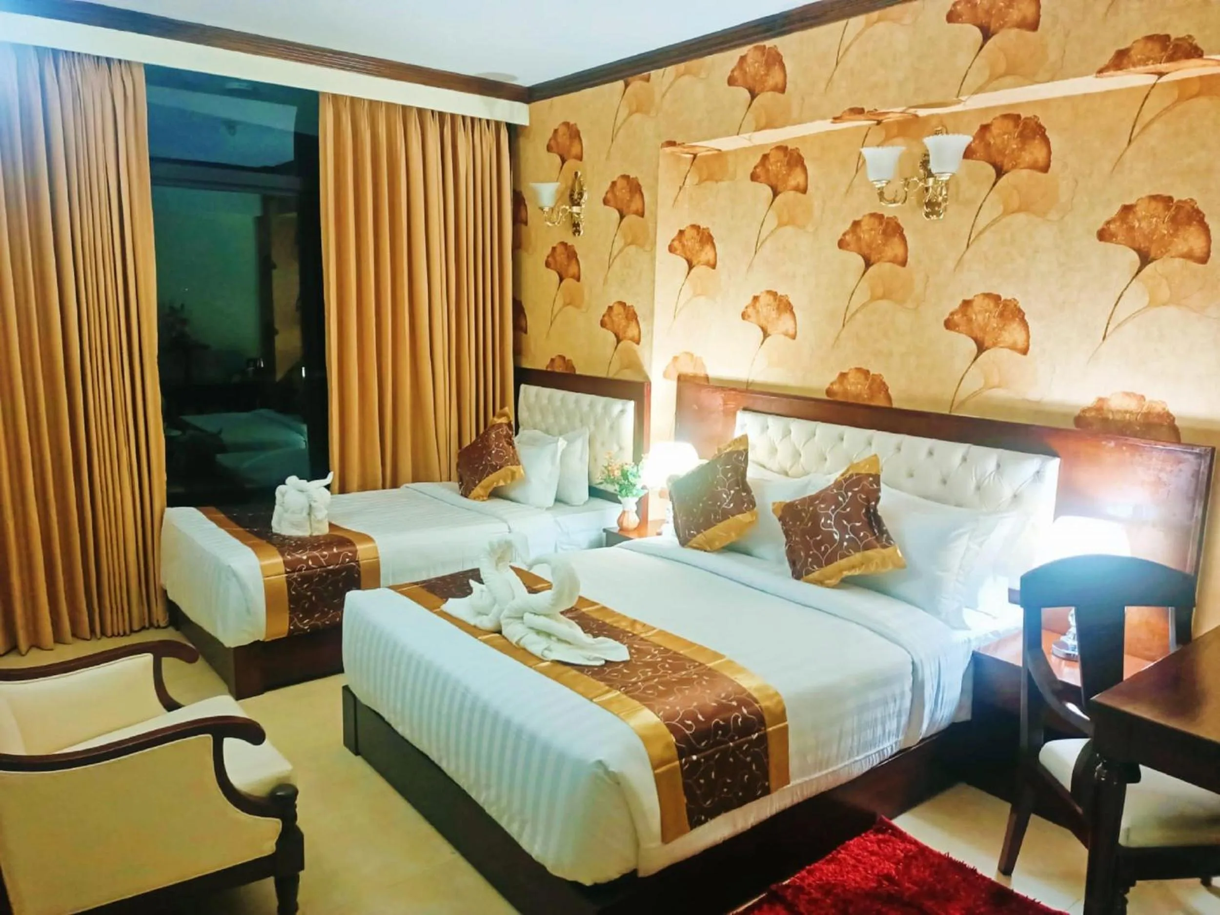 Bedroom, Bed in Hotel Crystal Rose - Sylhet