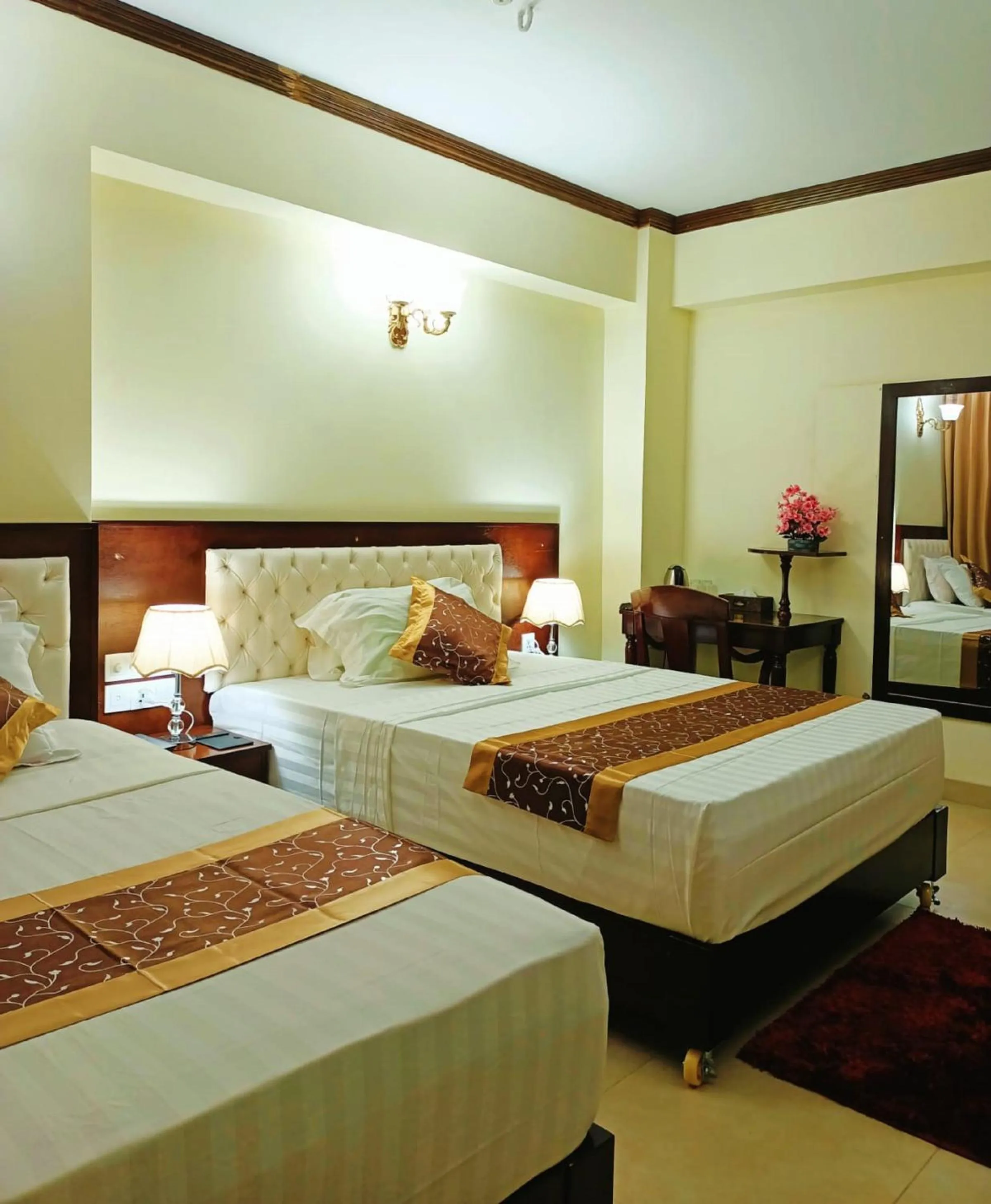 Bedroom, Bed in Hotel Crystal Rose - Sylhet