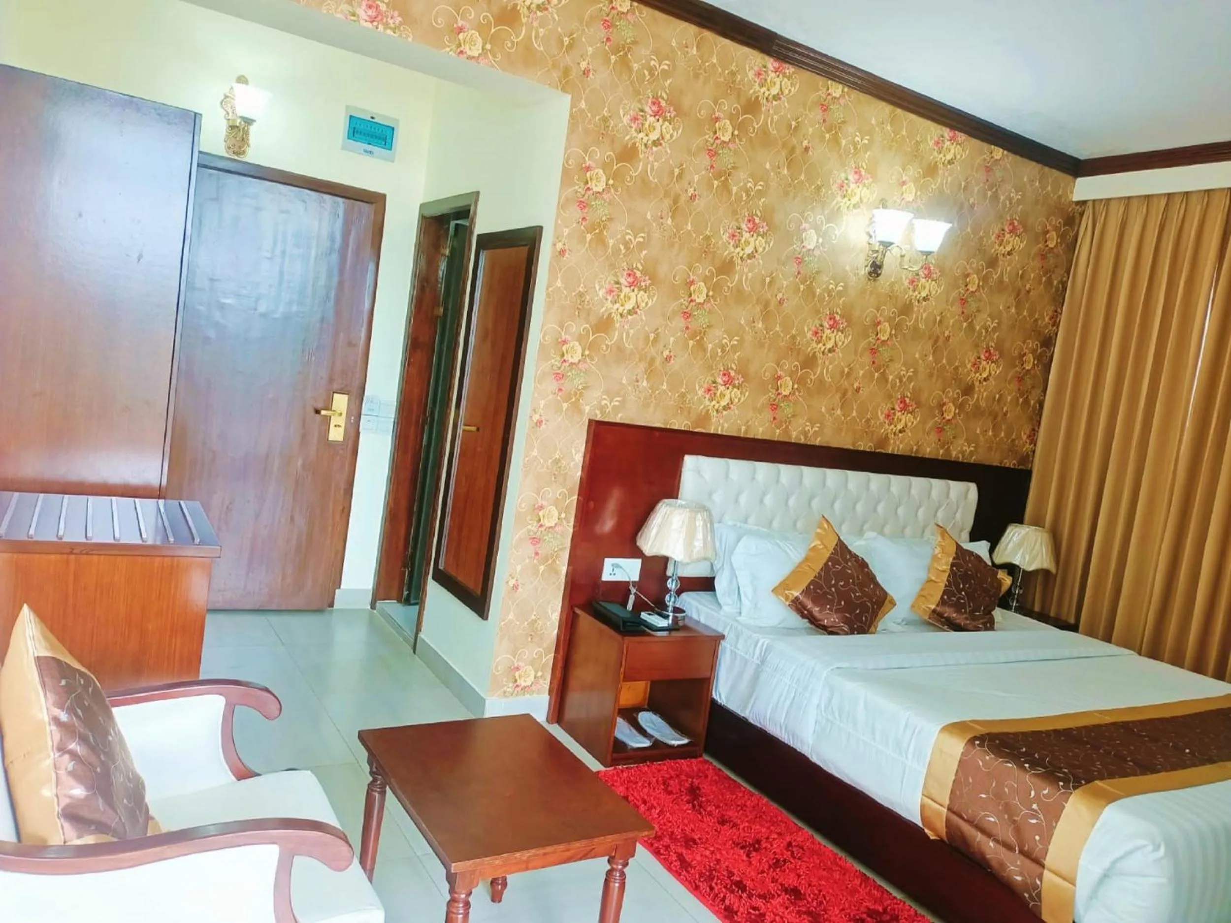 Bedroom, Bed in Hotel Crystal Rose - Sylhet