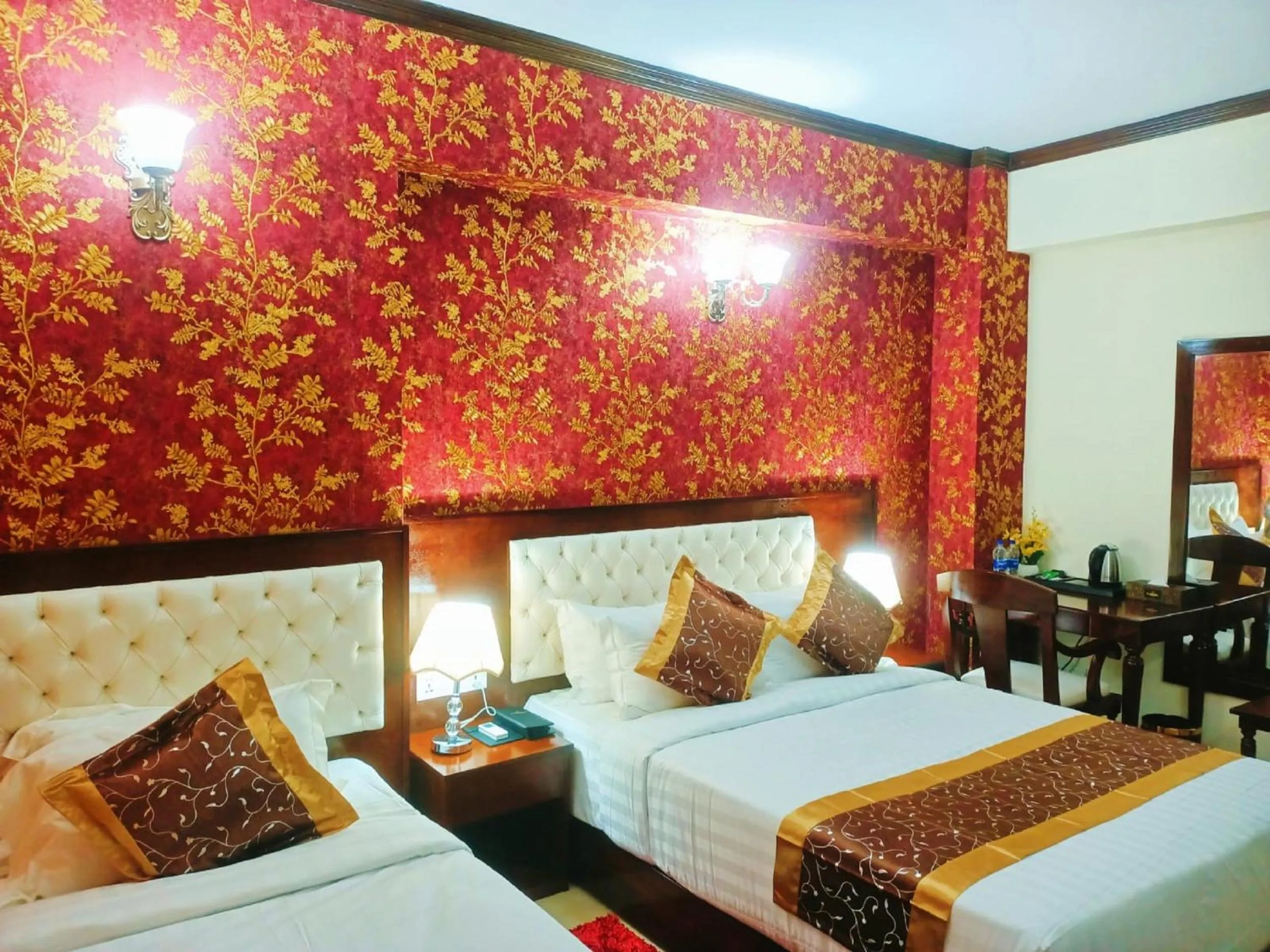 Bedroom, Bed in Hotel Crystal Rose - Sylhet