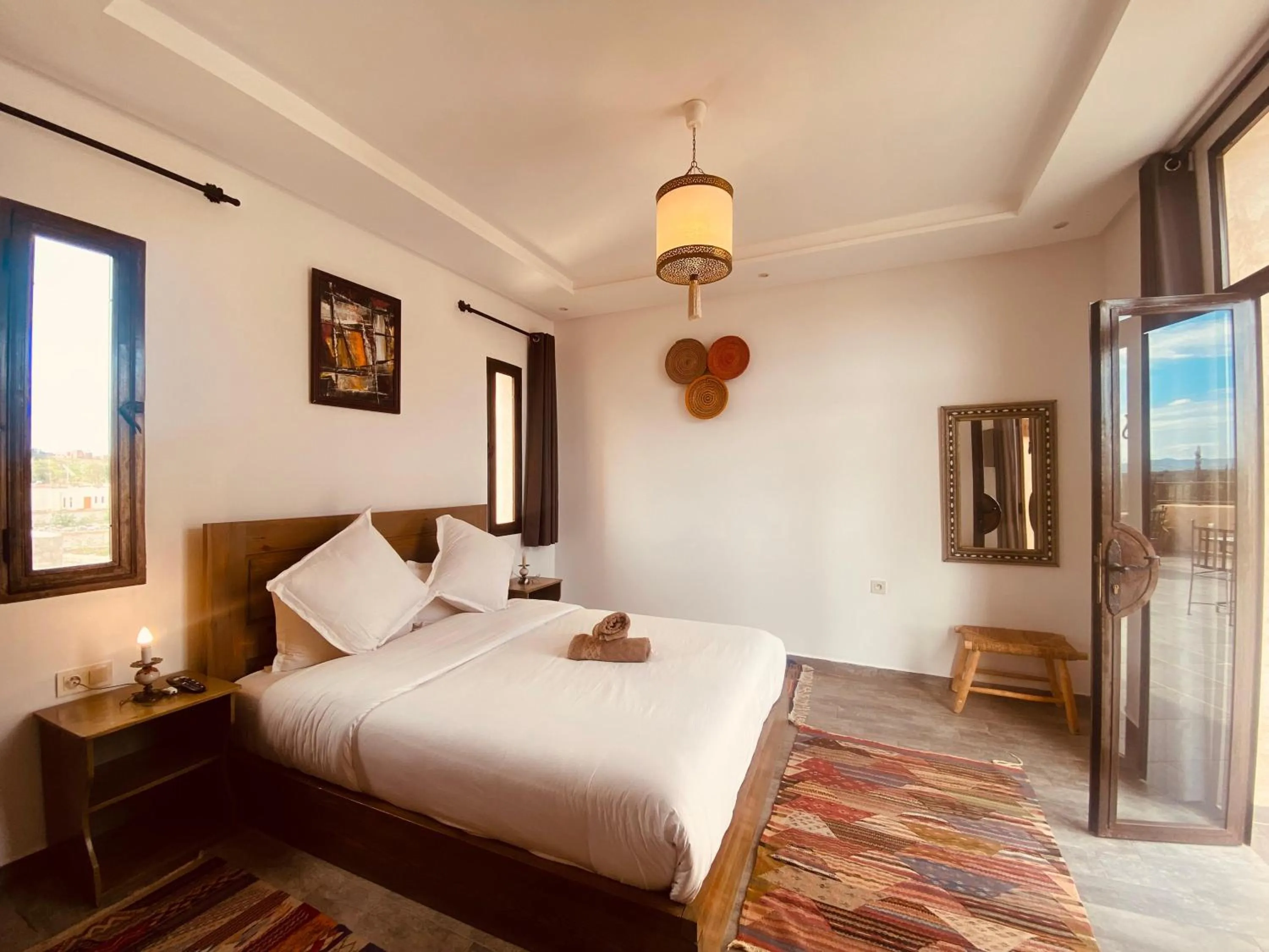 Bed in Dar Ayman Essaouira