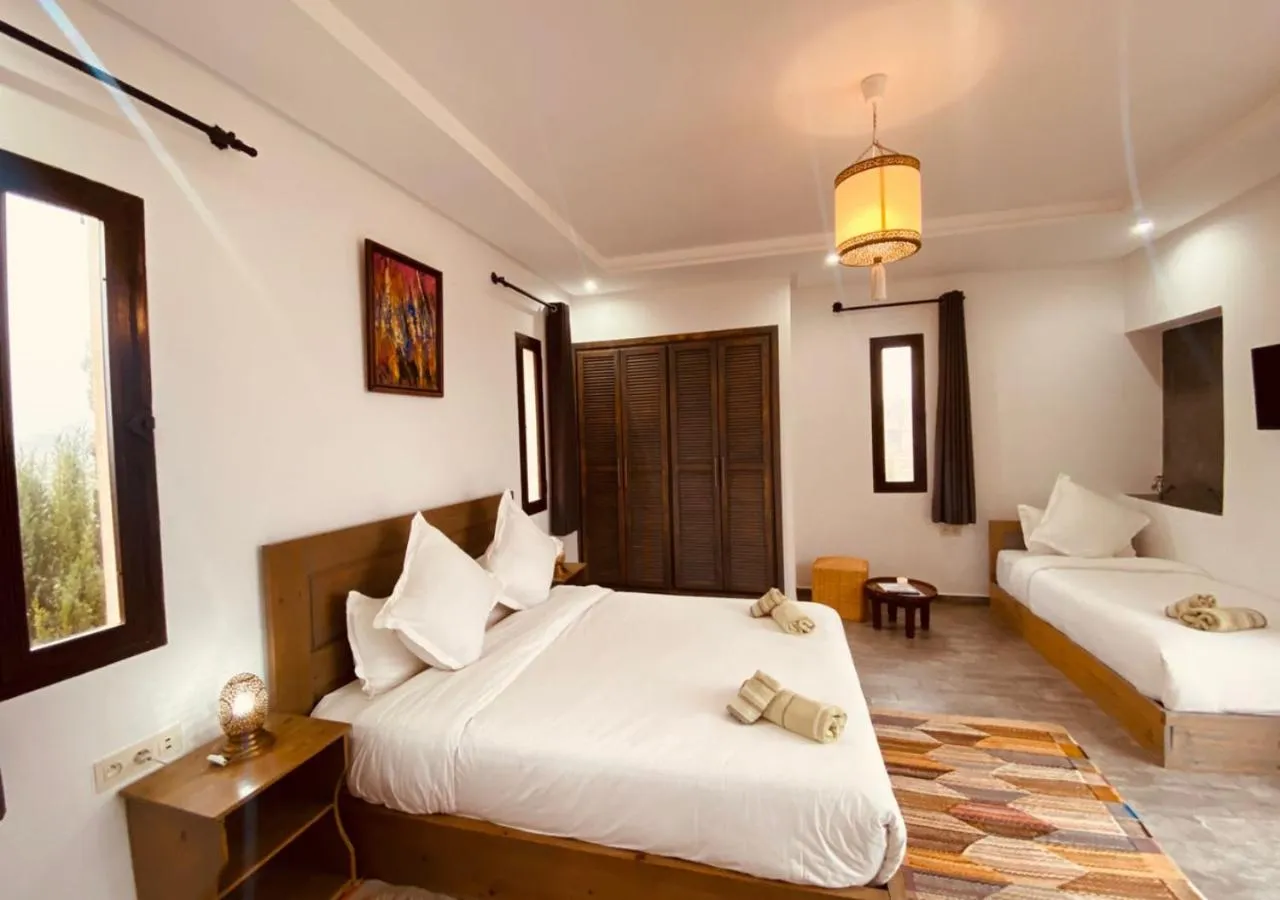 Bed in Dar Ayman Essaouira