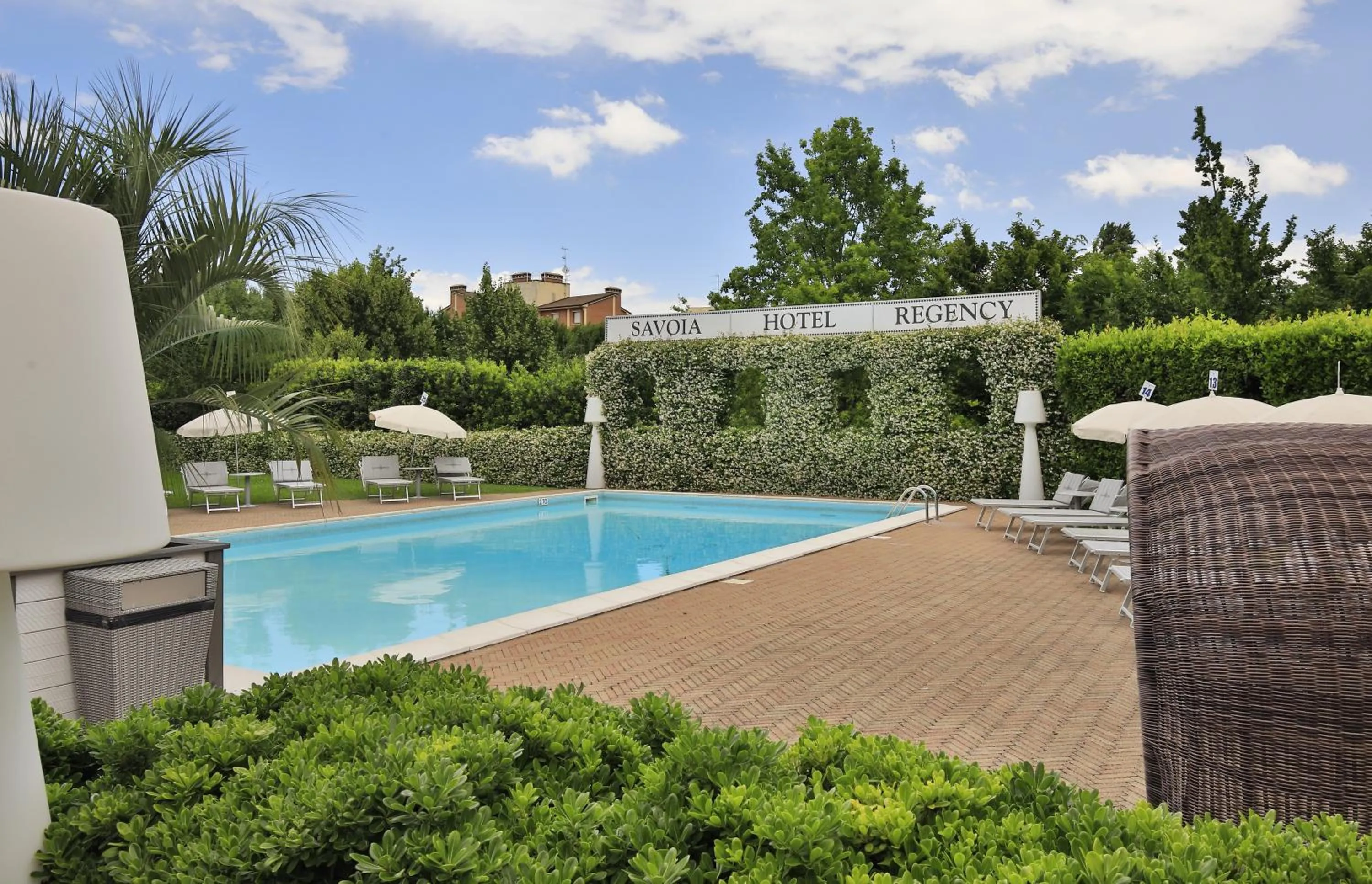 Swimming pool in Savoia Hotel Regency