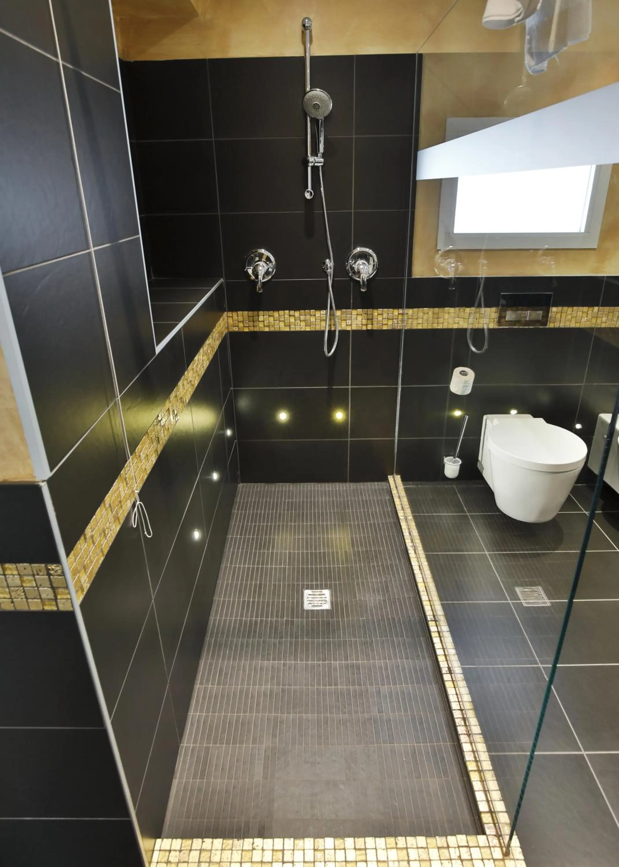 Shower in Savoia Hotel Regency