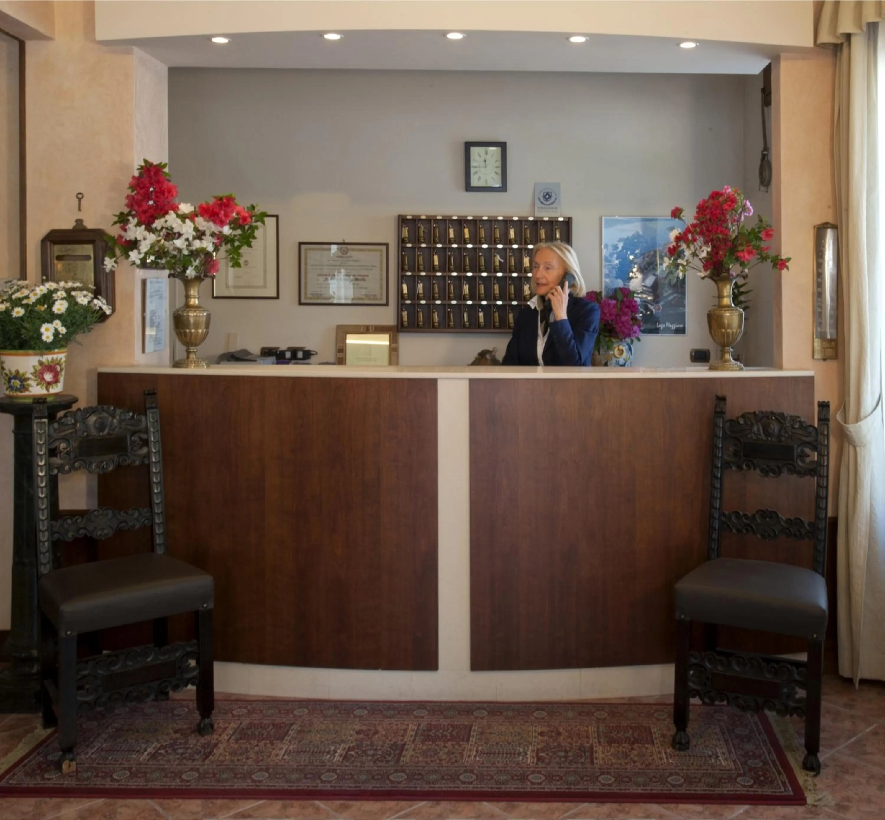 Lobby or reception in Hotel Boston