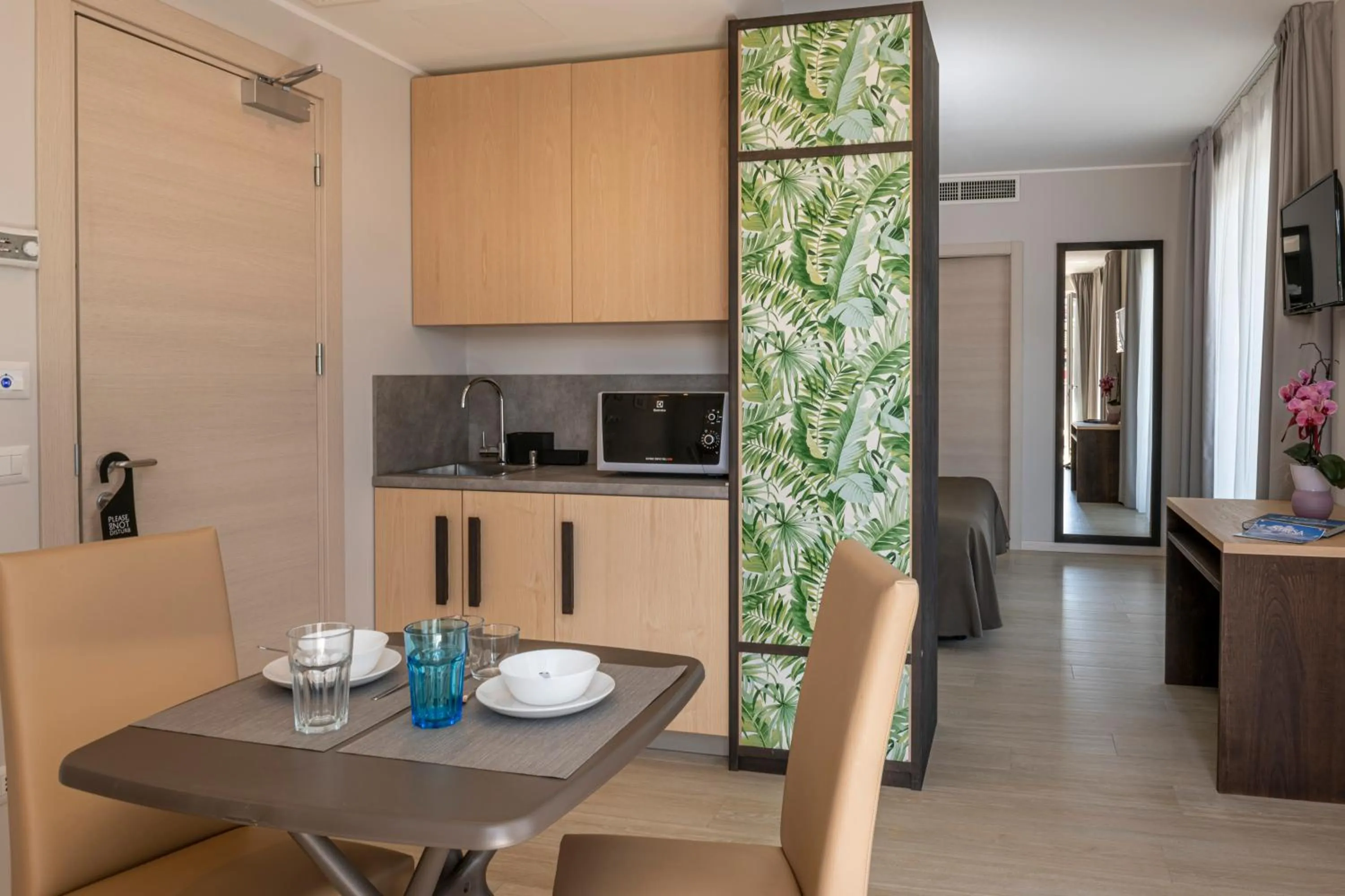 Kitchen or kitchenette in Hotel Boston