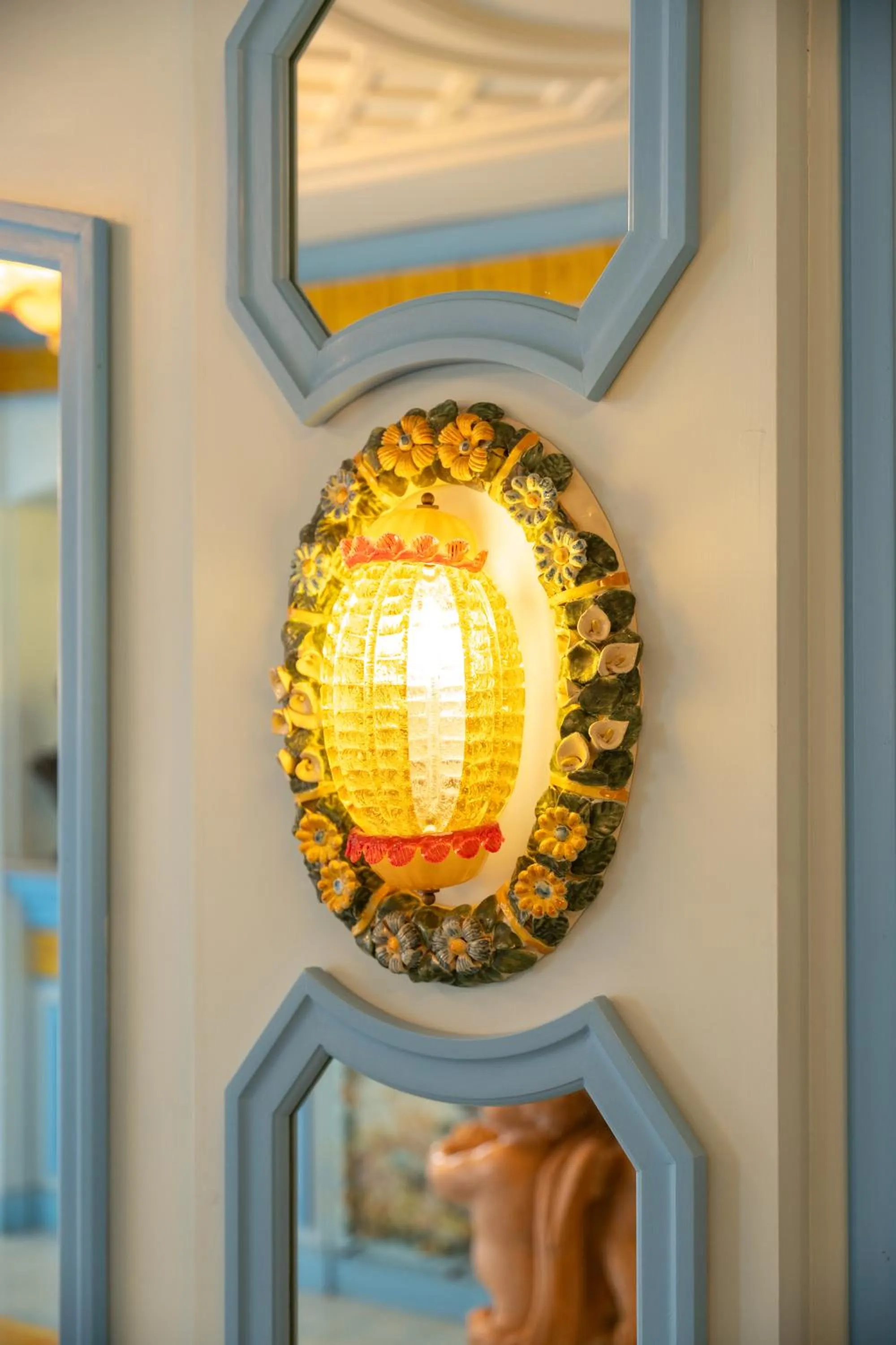 Decorative detail in Hotel Eliseo Park's