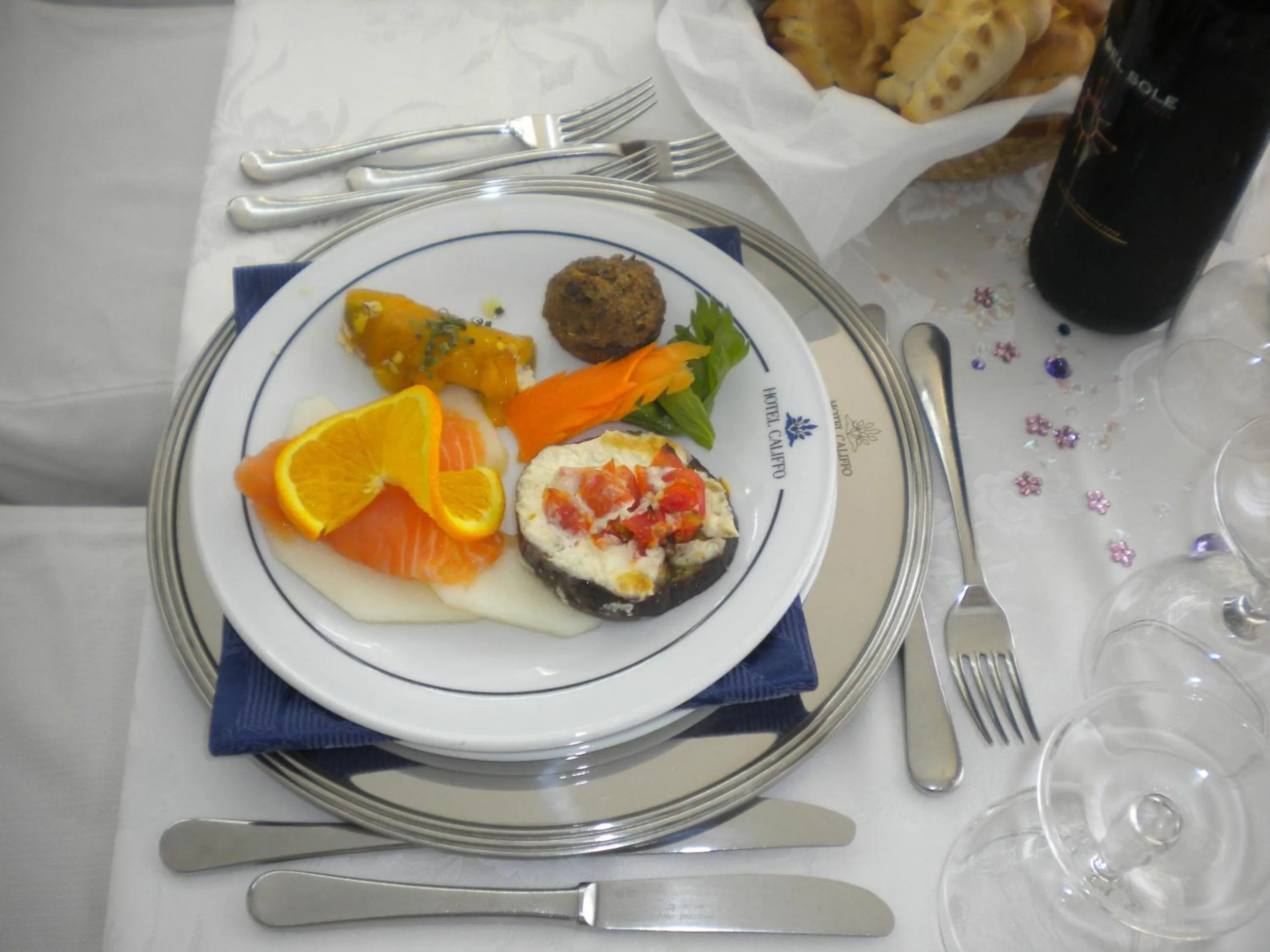 Restaurant/places to eat in Hotel Califfo