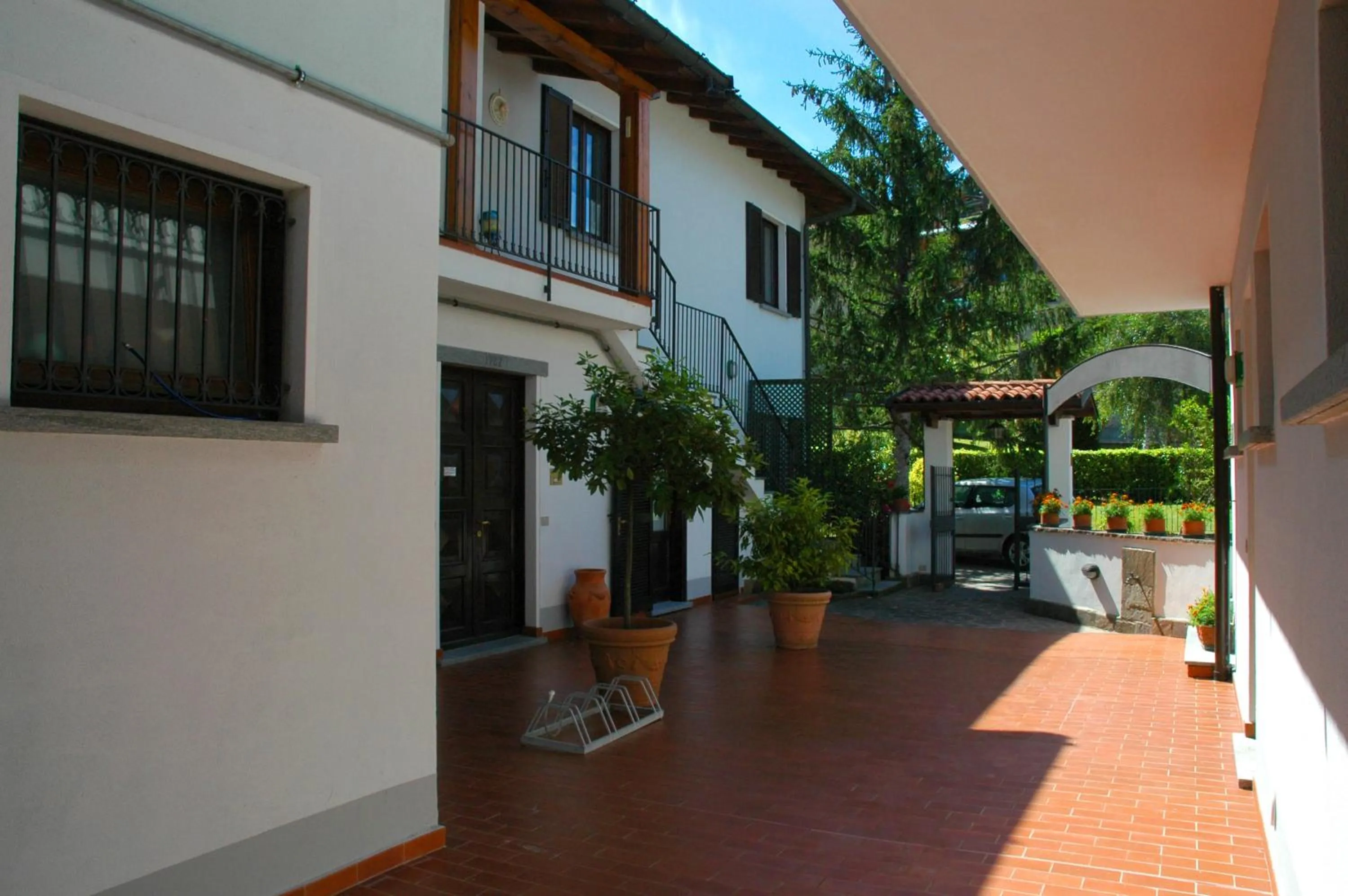 Patio in Hotel Sonenga