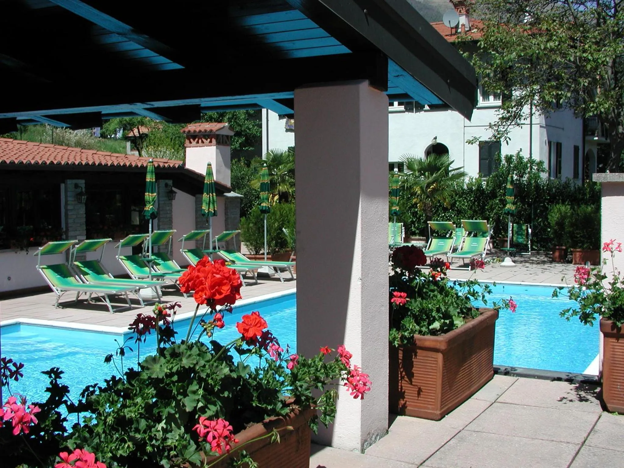 Garden in Hotel Sonenga