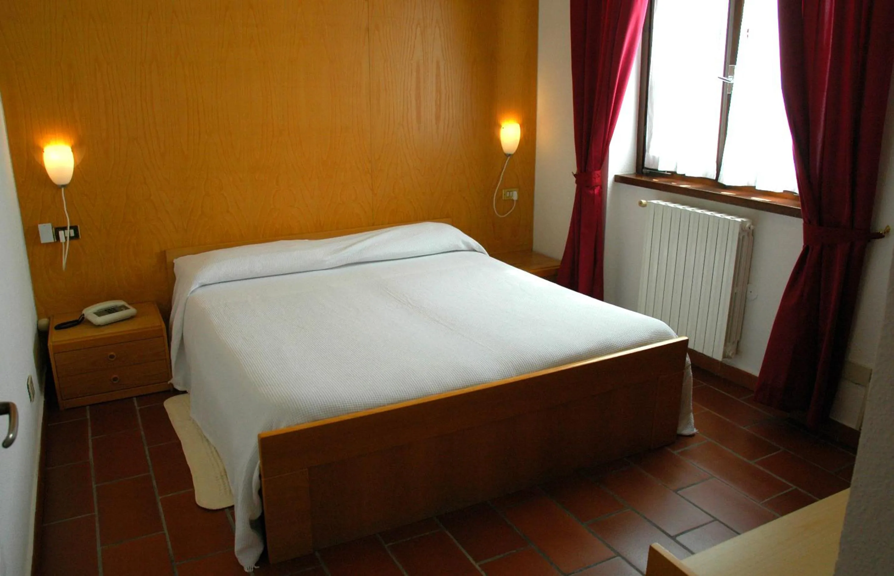 Bed in Hotel Sonenga
