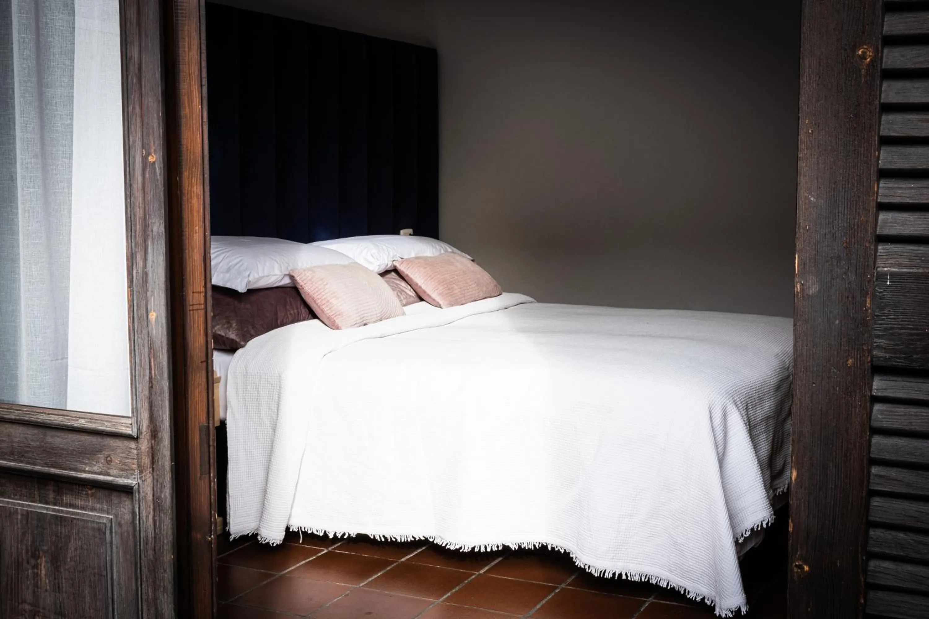 Bed in Hotel Sonenga