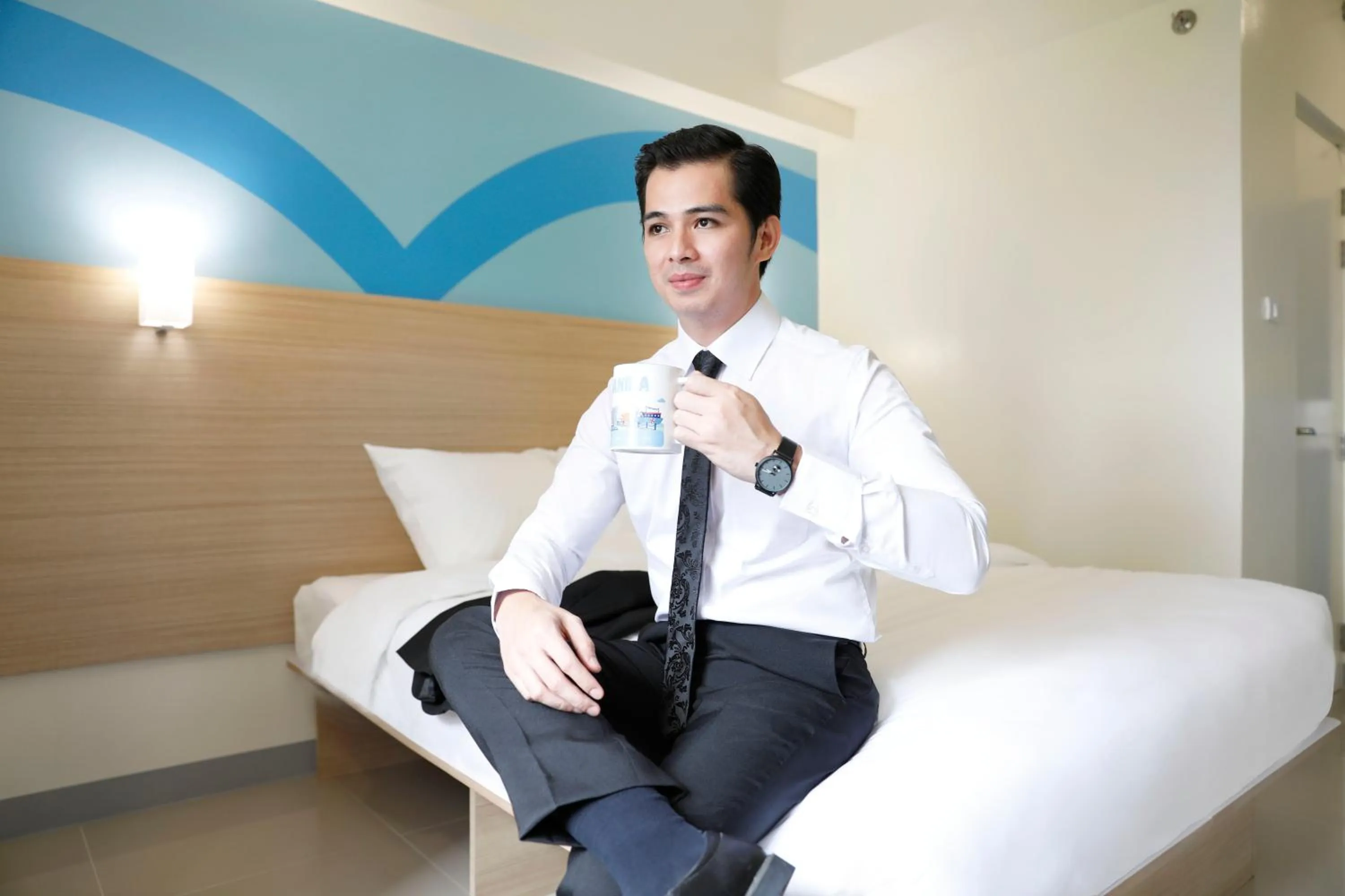 Bed in Hop Inn Hotel Cebu City