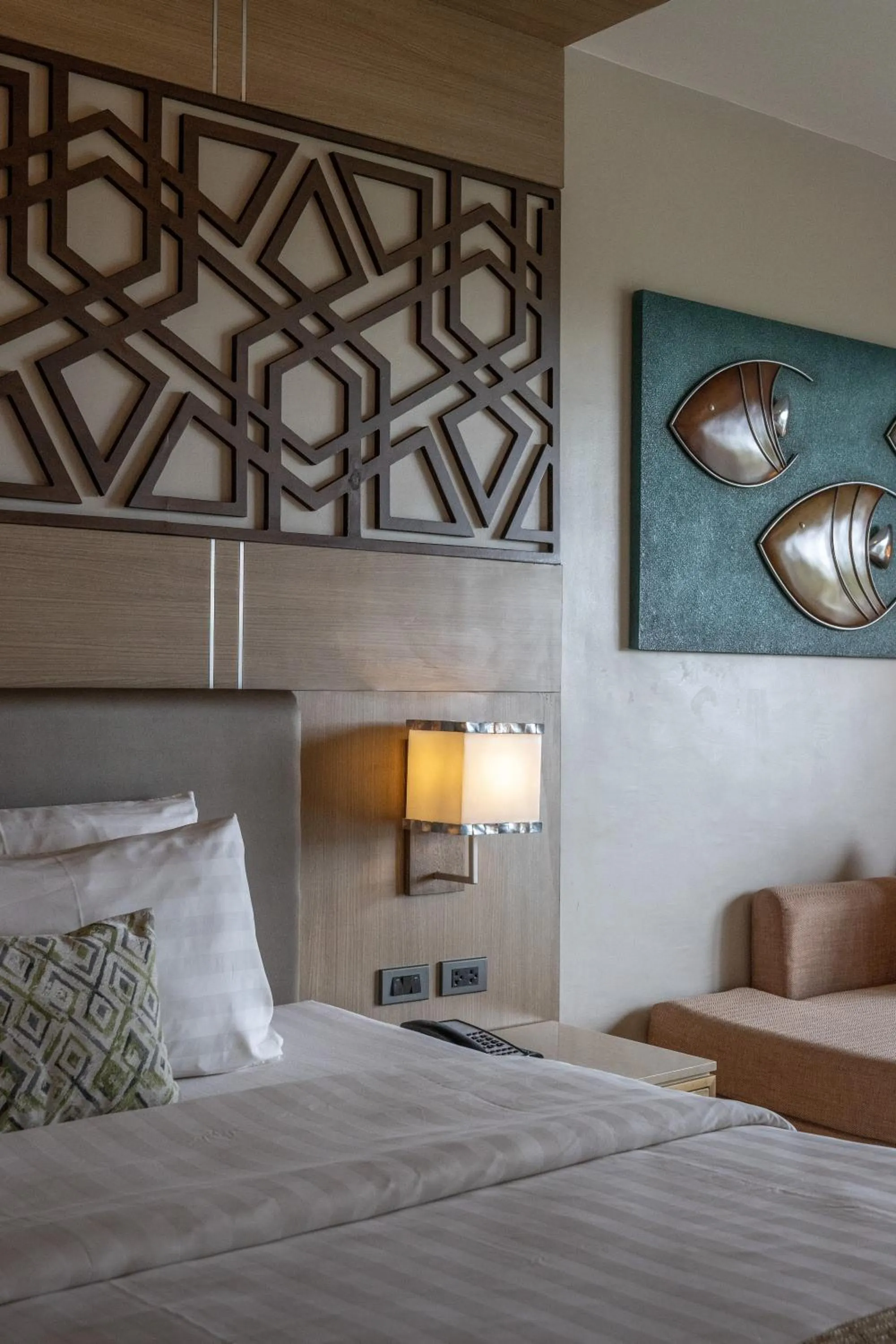 Decorative detail, Bed in Zuri Resort