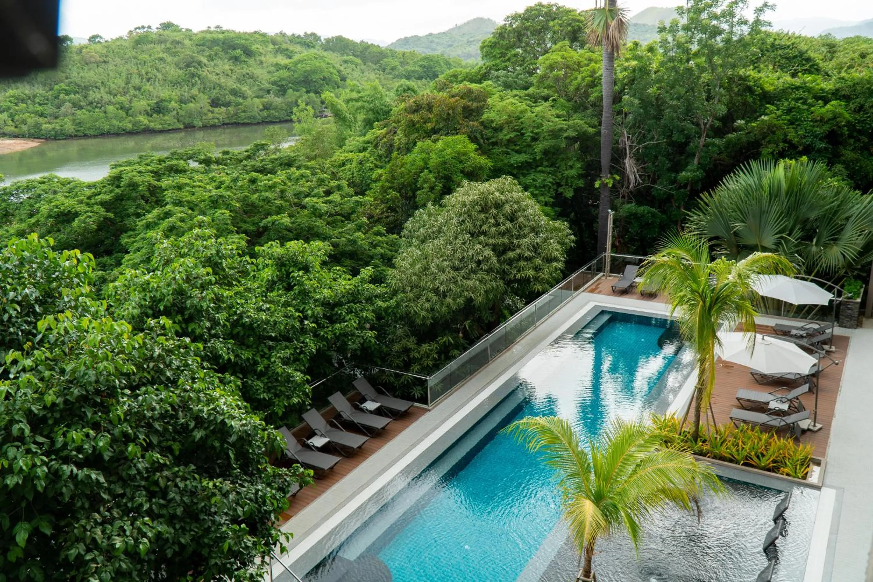 Swimming pool in Zuri Resort