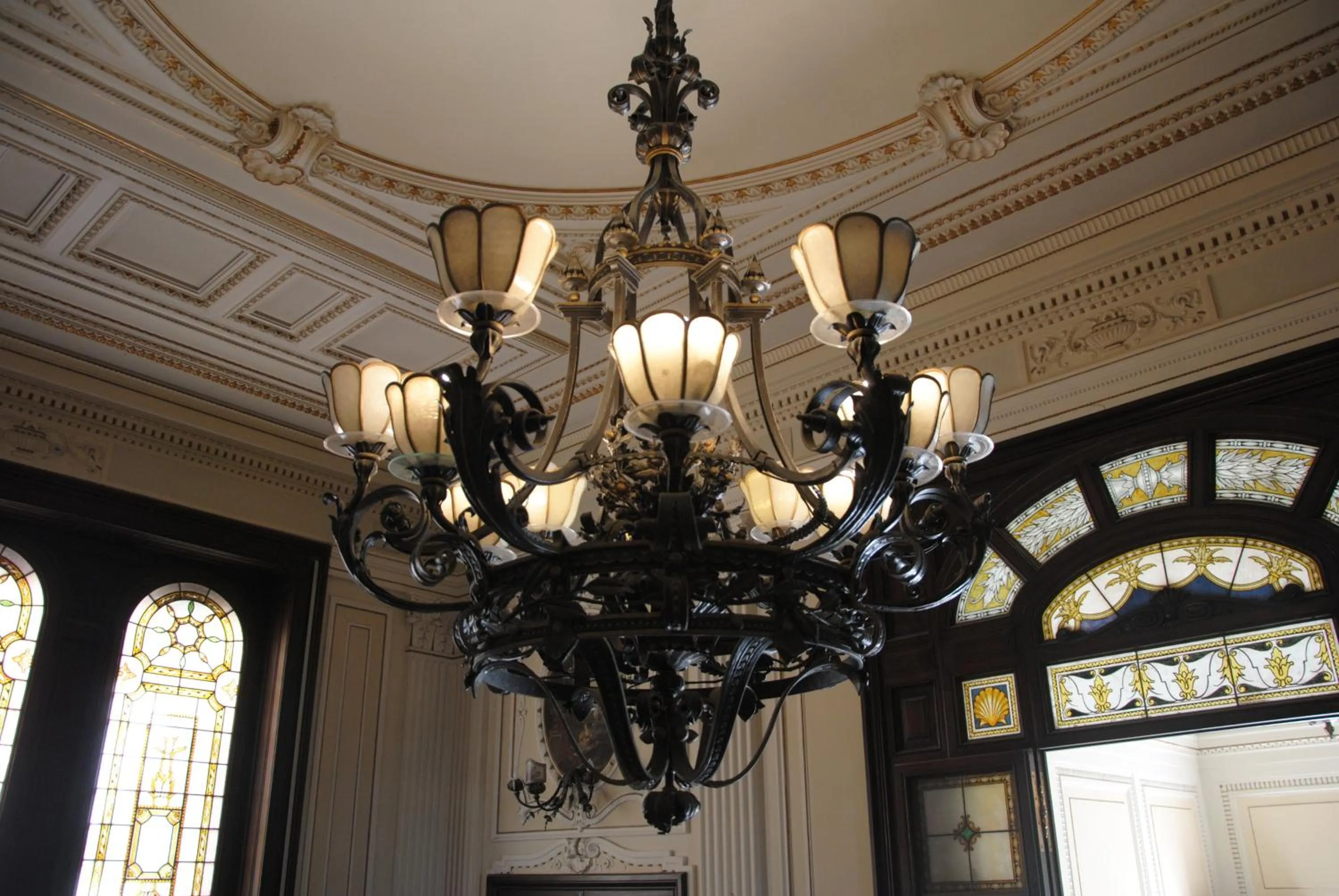 Decorative detail in Villa Tina Hotel