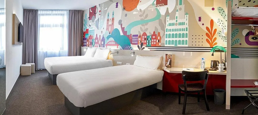 Photo of the whole room, Bed in B&B Hotel Poznań Old Town