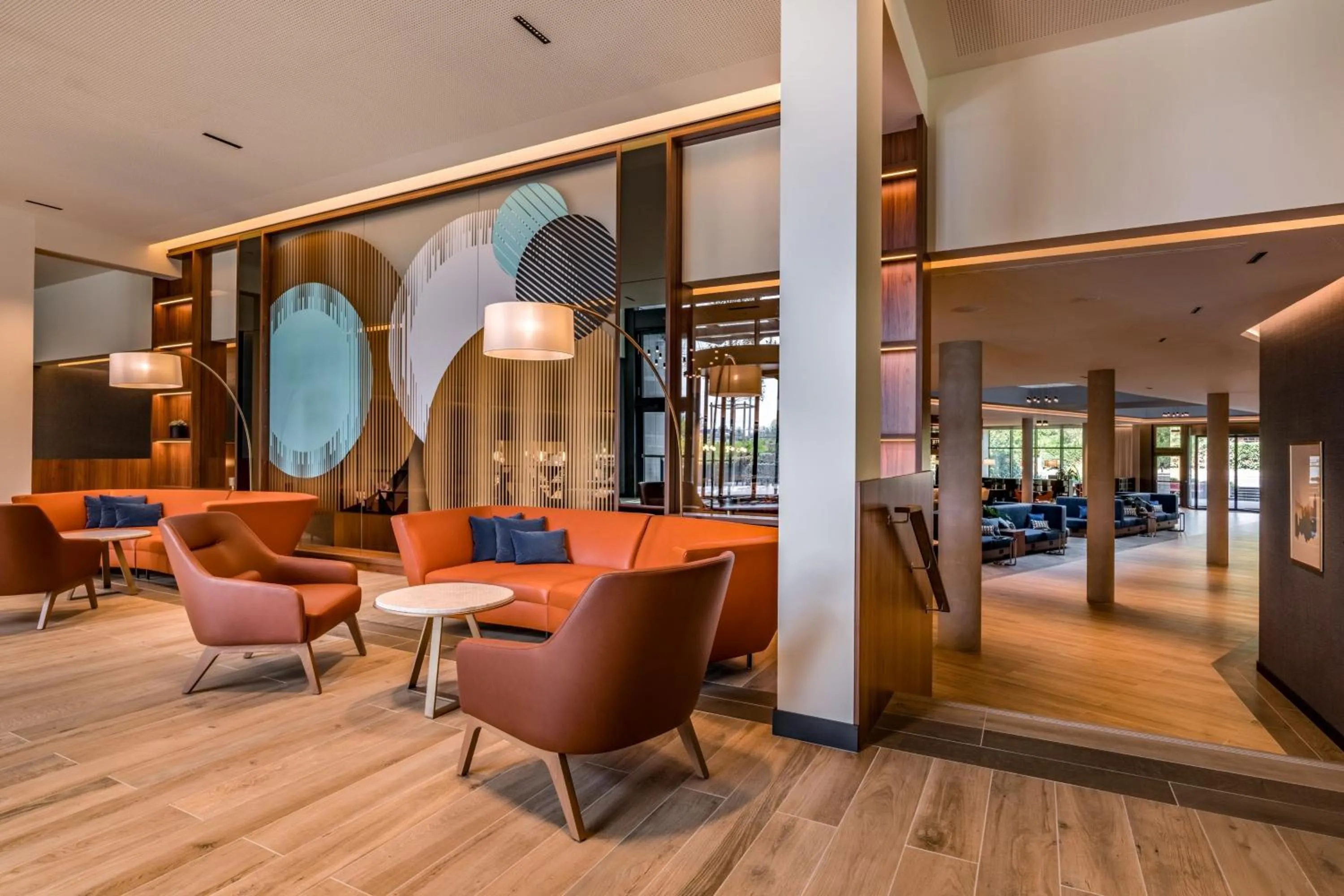 Lounge or bar in Geneva Marriott Hotel