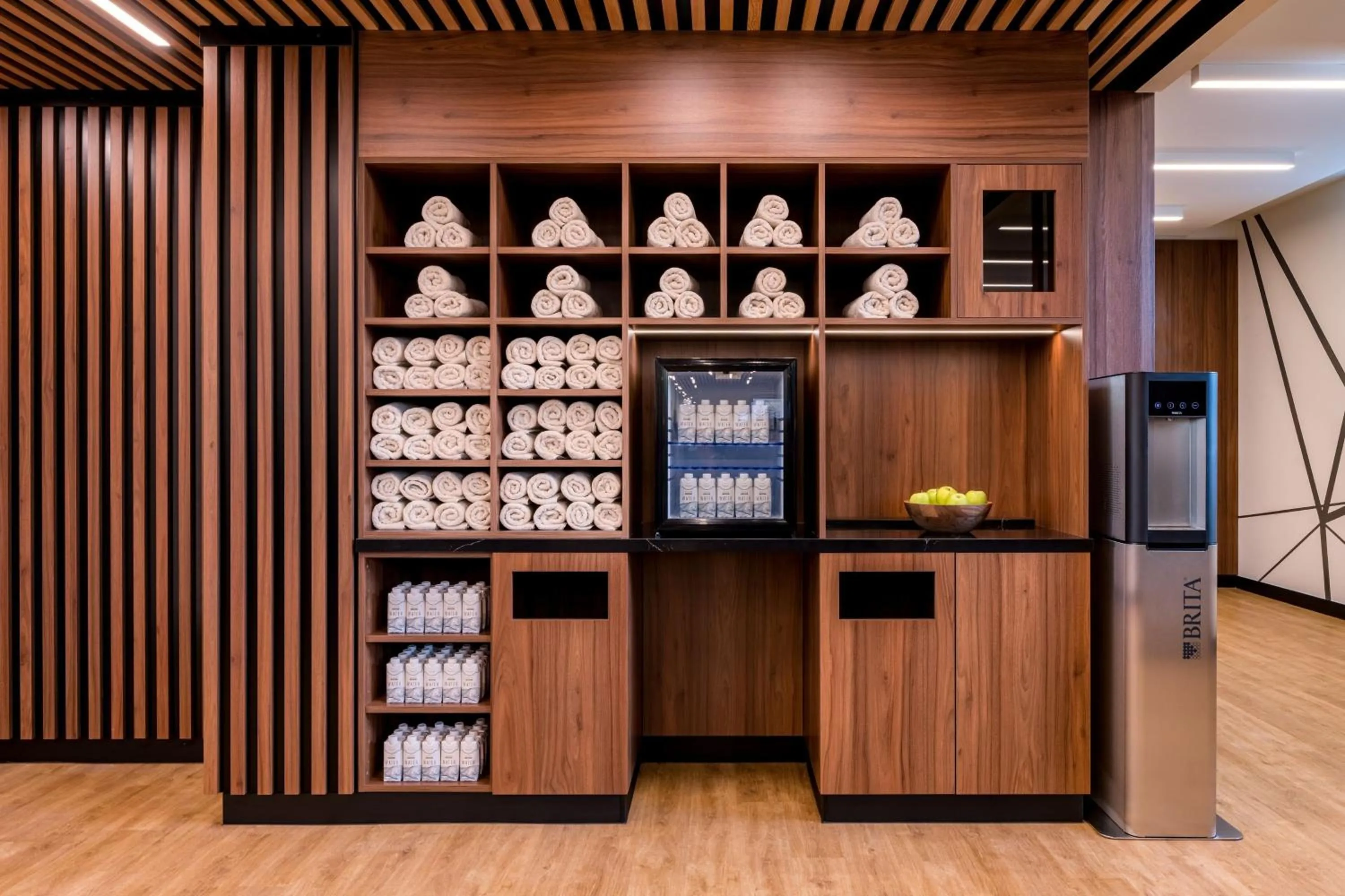 Fitness centre/facilities in Geneva Marriott Hotel