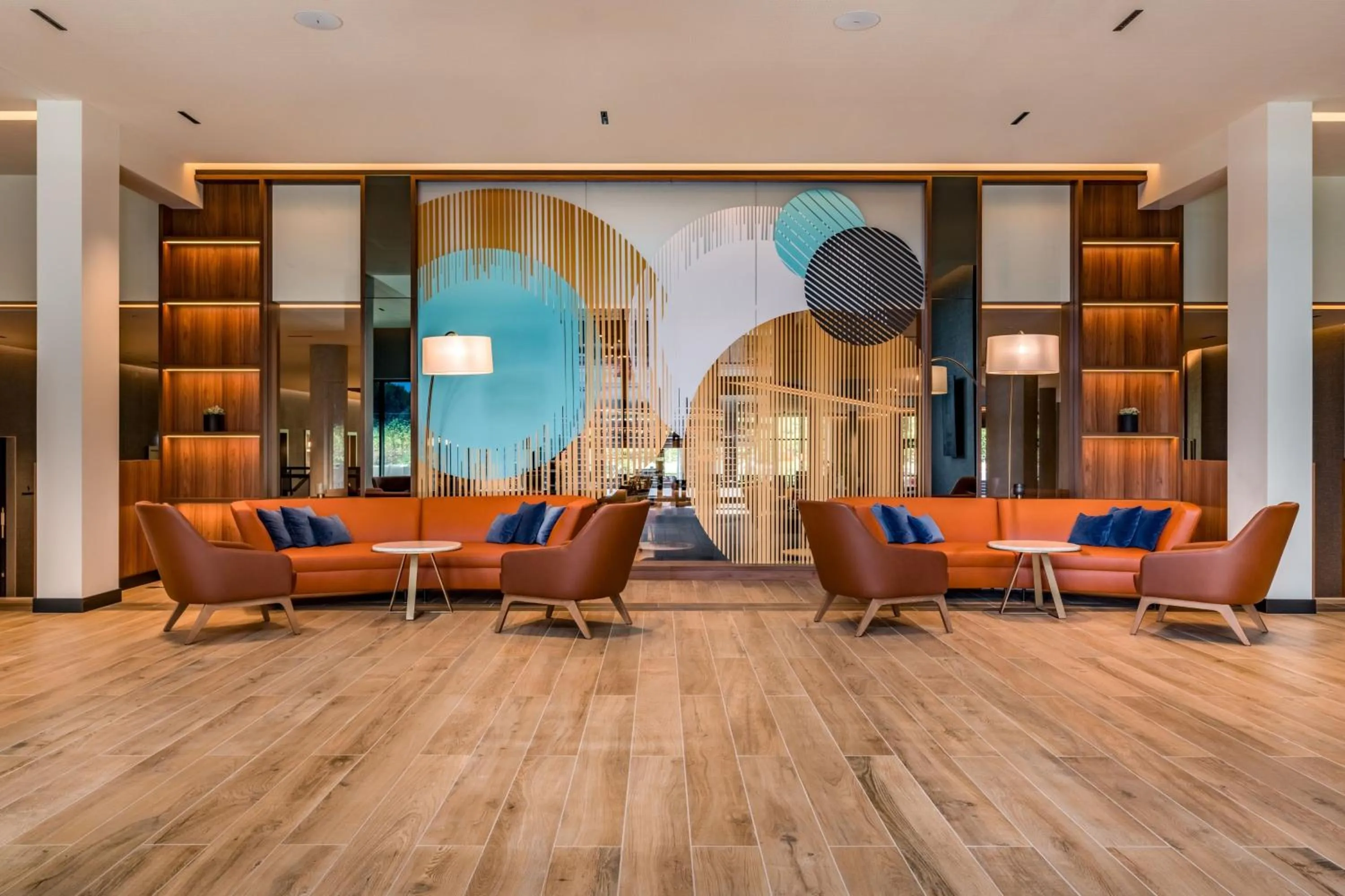 Lounge or bar in Geneva Marriott Hotel