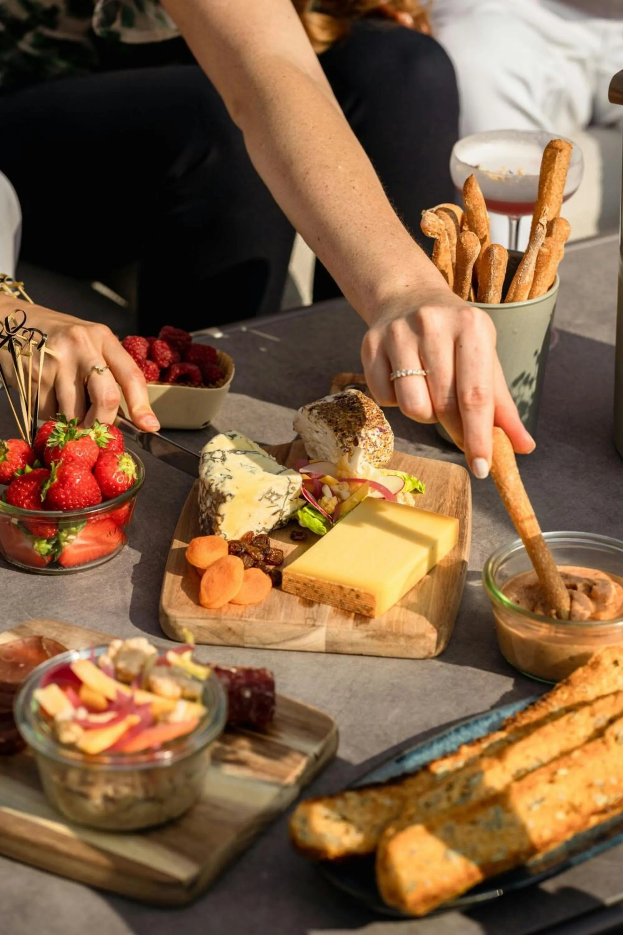 Restaurant/places to eat in Geneva Marriott Hotel