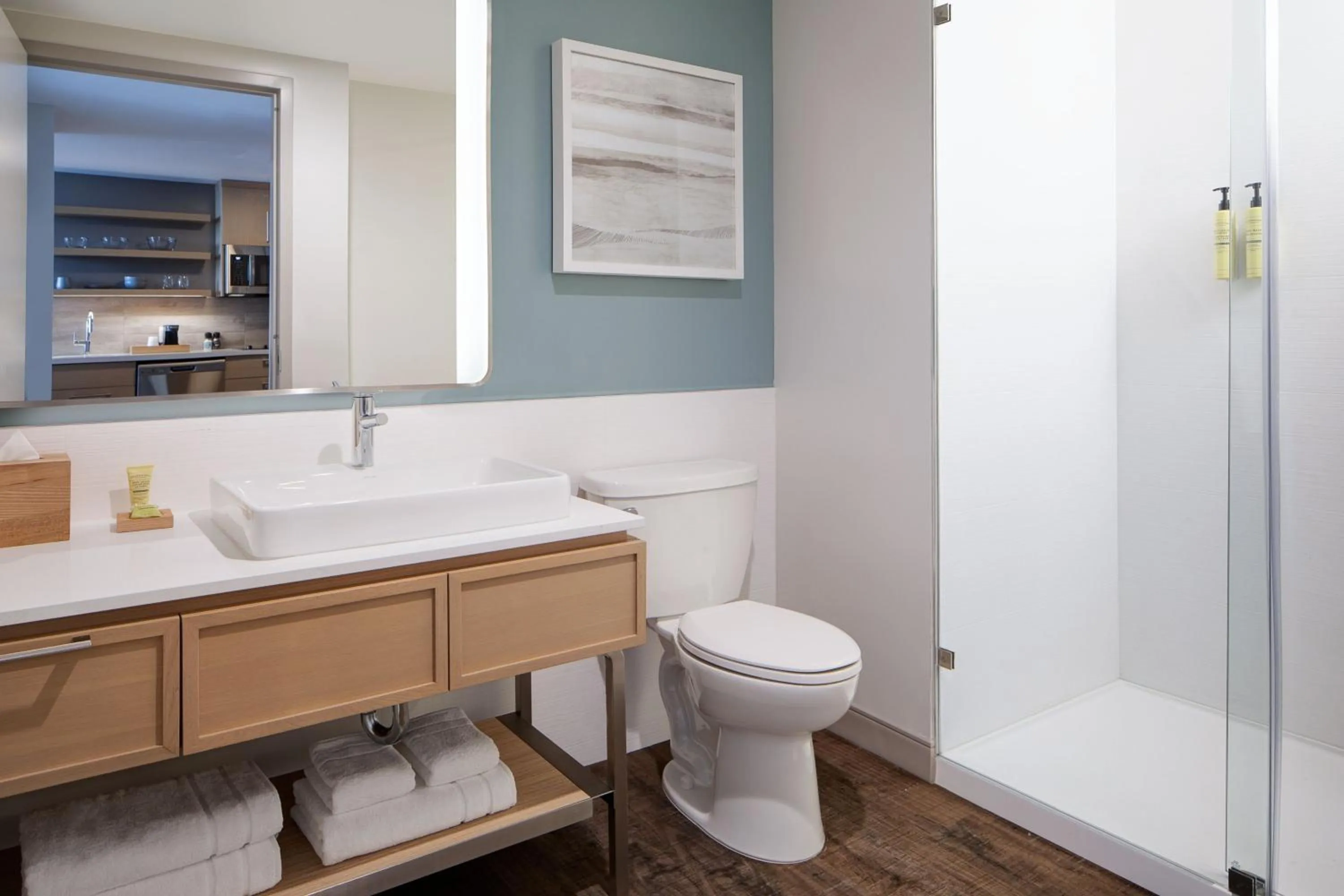 Bathroom in Element Salt Lake City Downtown