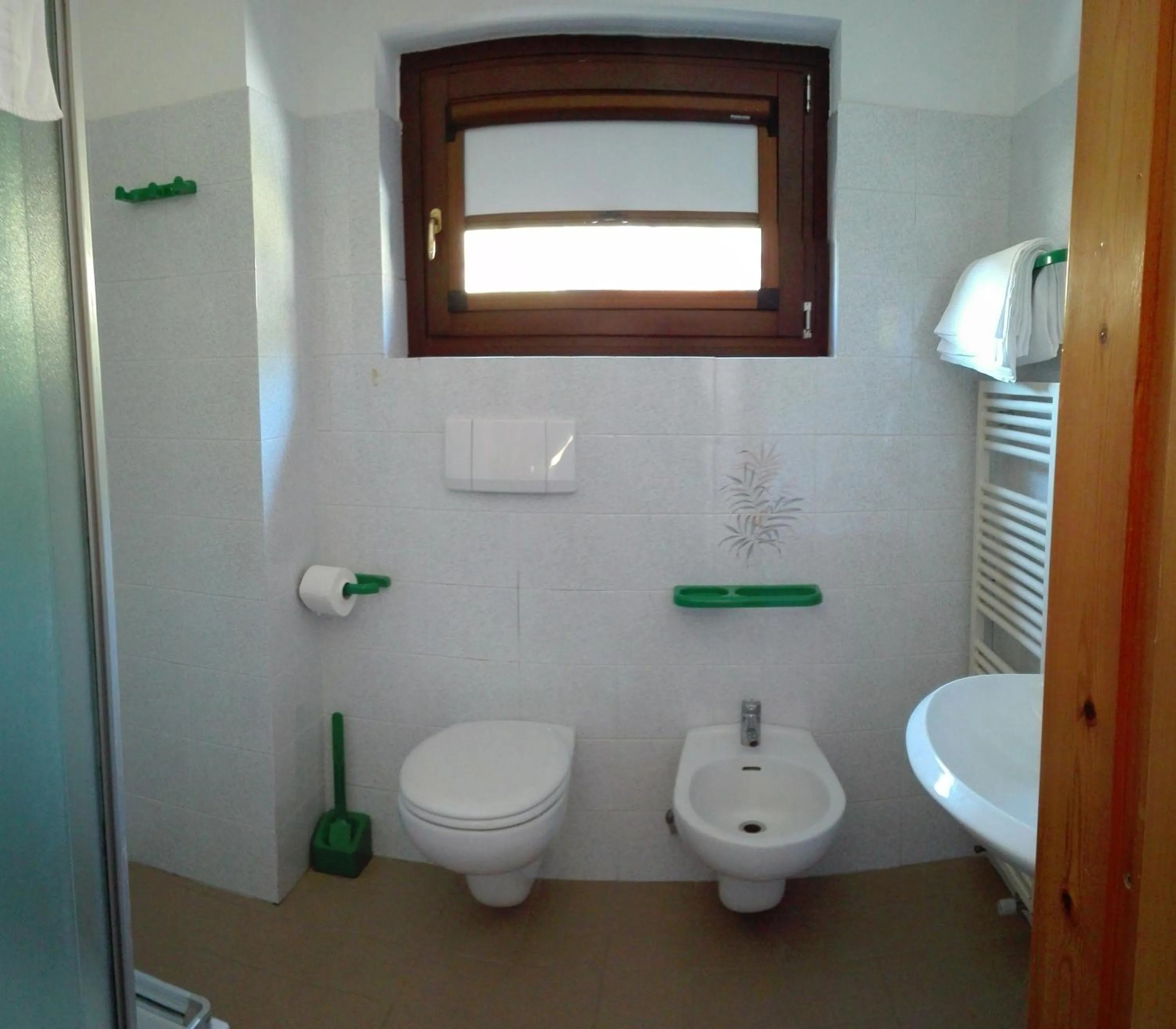 Toilet in Hotel Saint Nicolas Gran Paradiso