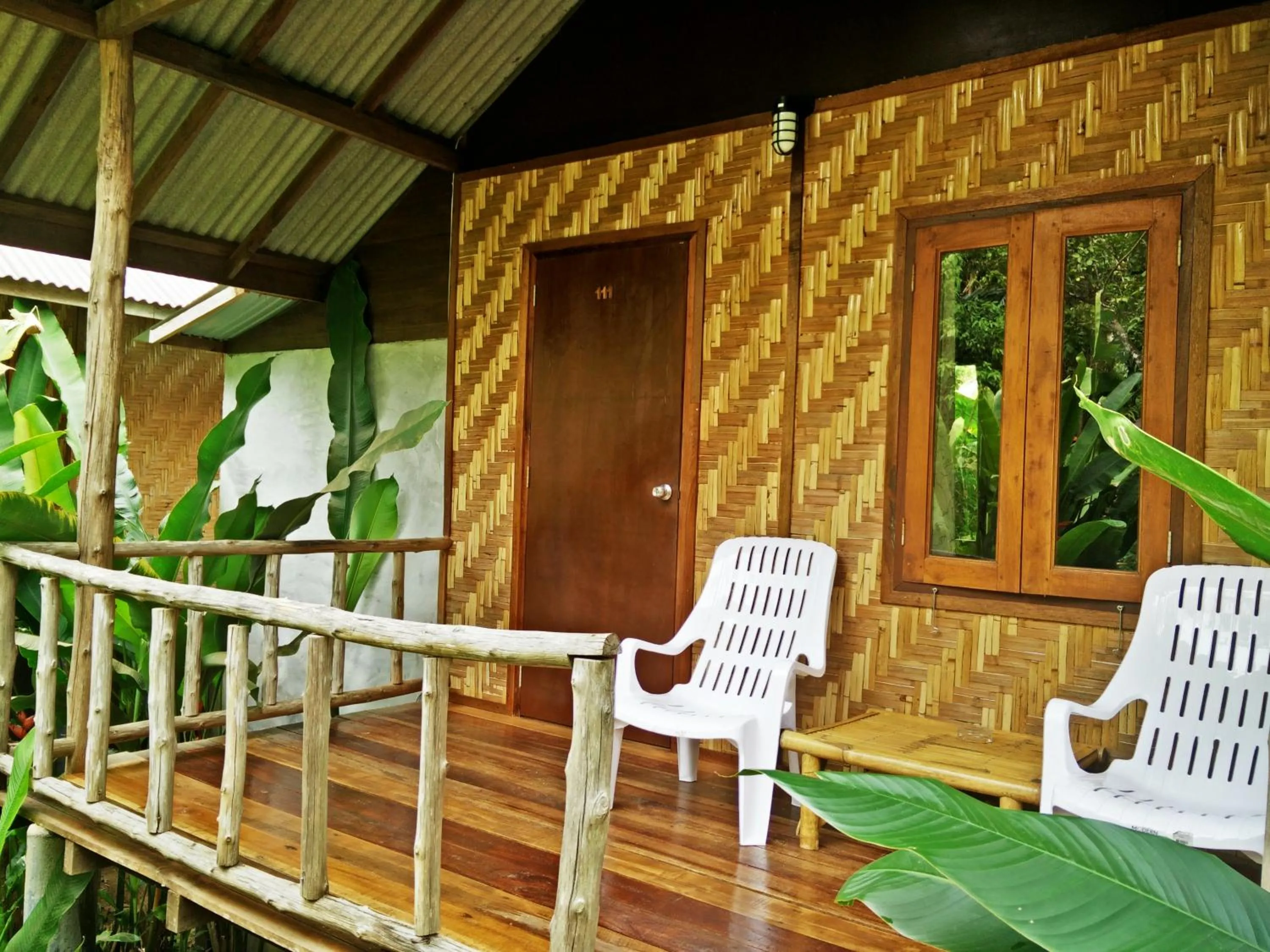 Balcony/Terrace in Khao Sok Cabana Resort