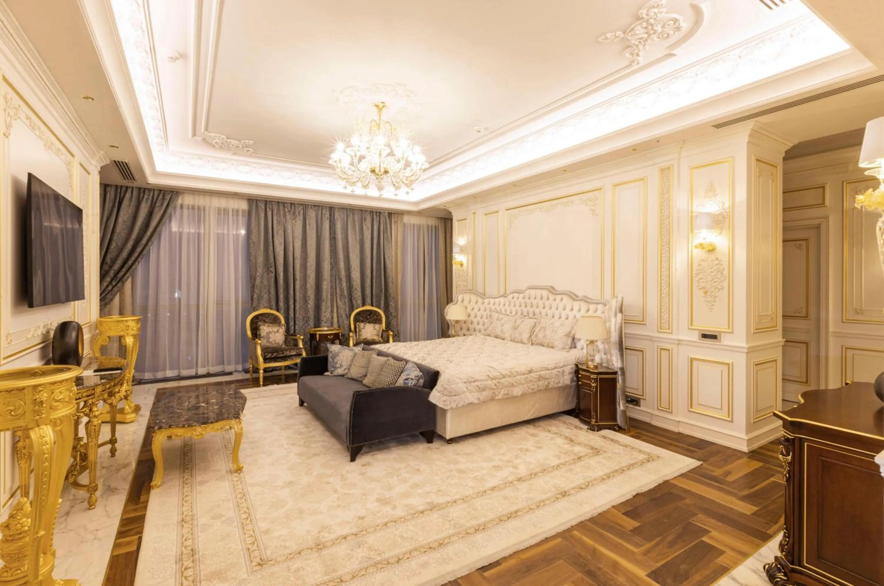 Bed in Hilton Samarkand Regency