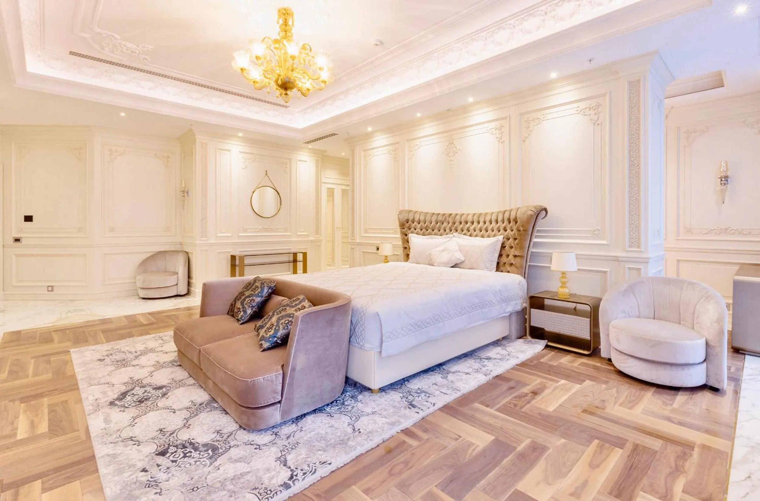 Bed in Hilton Samarkand Regency