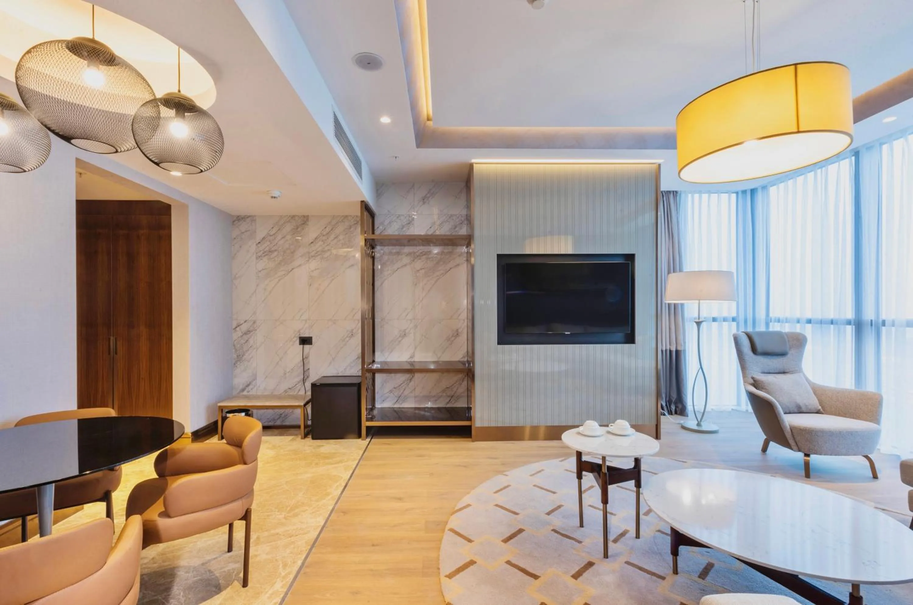 Living room in Hilton Samarkand Regency