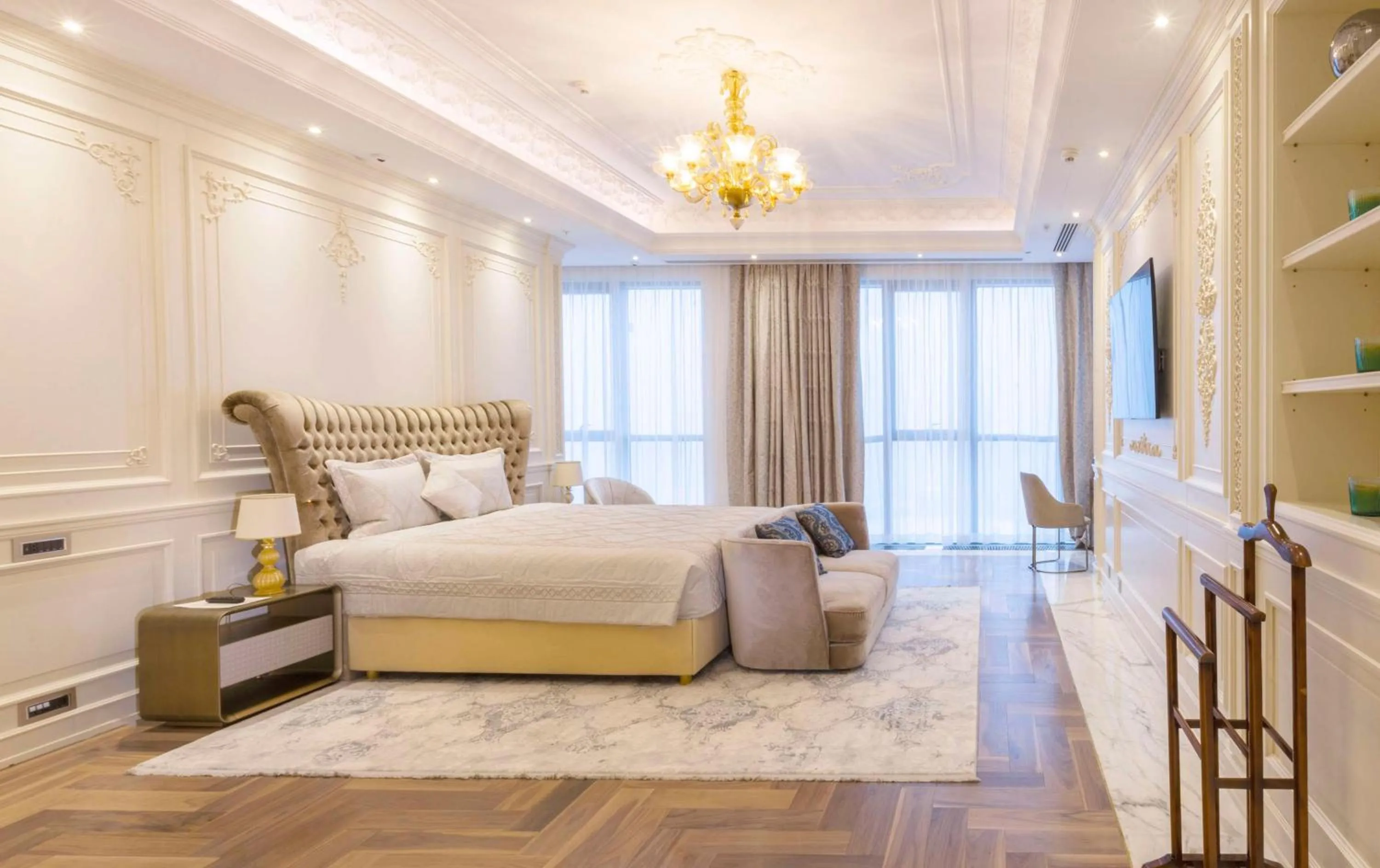 Bed in Hilton Samarkand Regency