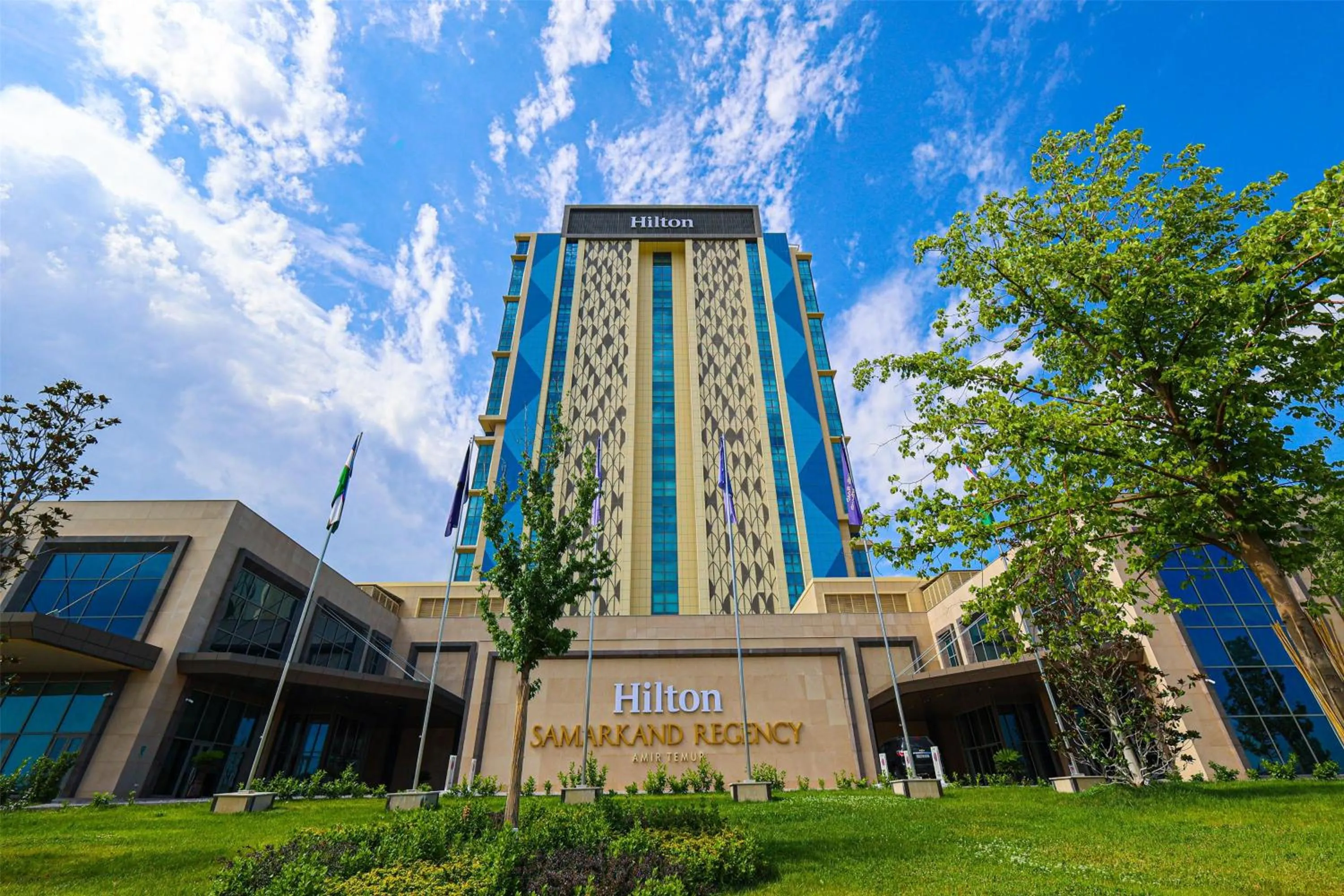 Property building in Hilton Samarkand Regency
