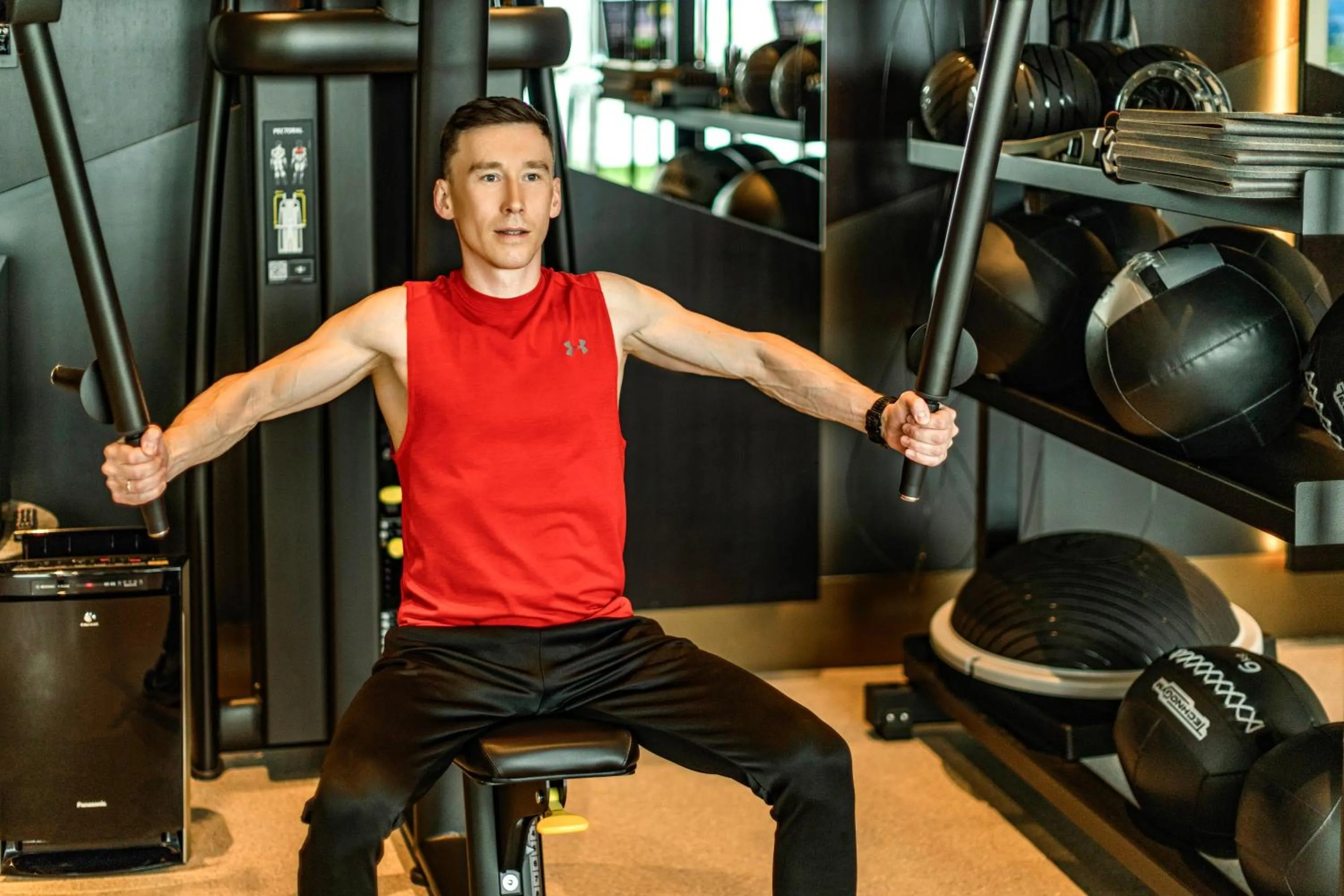 Fitness centre/facilities in Hilton Samarkand Regency