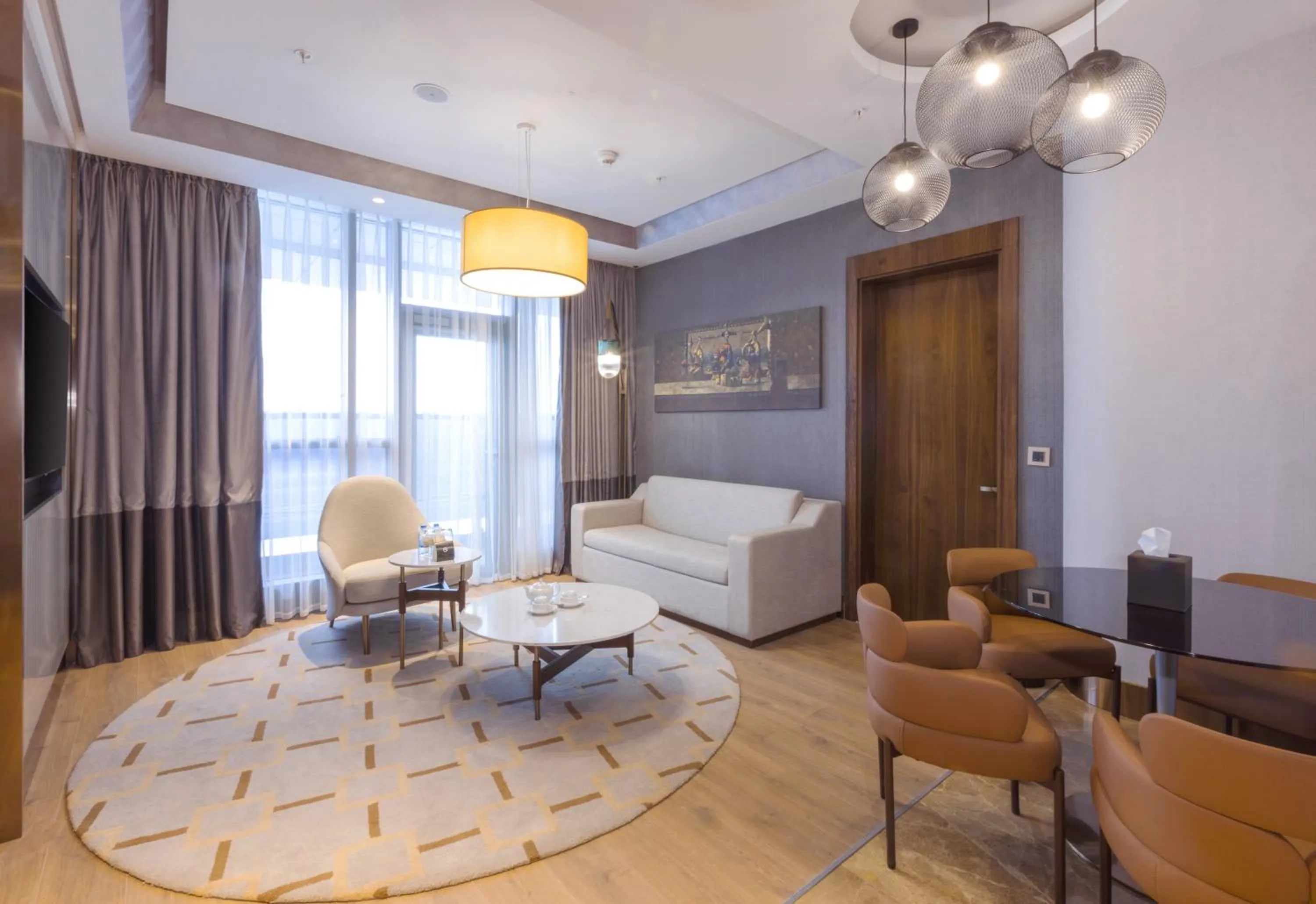 Living room in Hilton Samarkand Regency